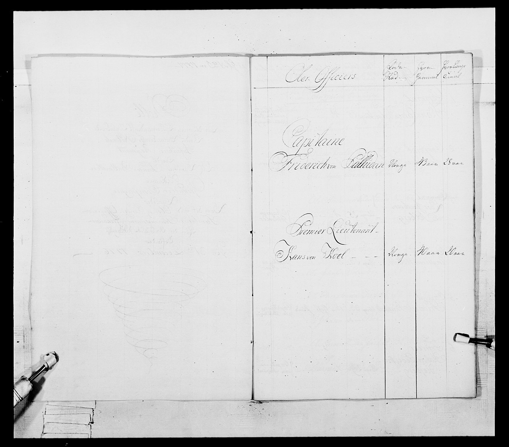 Generalitets- og kommissariatskollegiet, Det kongelige norske kommissariatskollegium, AV/RA-EA-5420/E/Eh/L0054: 2. Smålenske nasjonale infanteriregiment, 1769-1776, s. 440