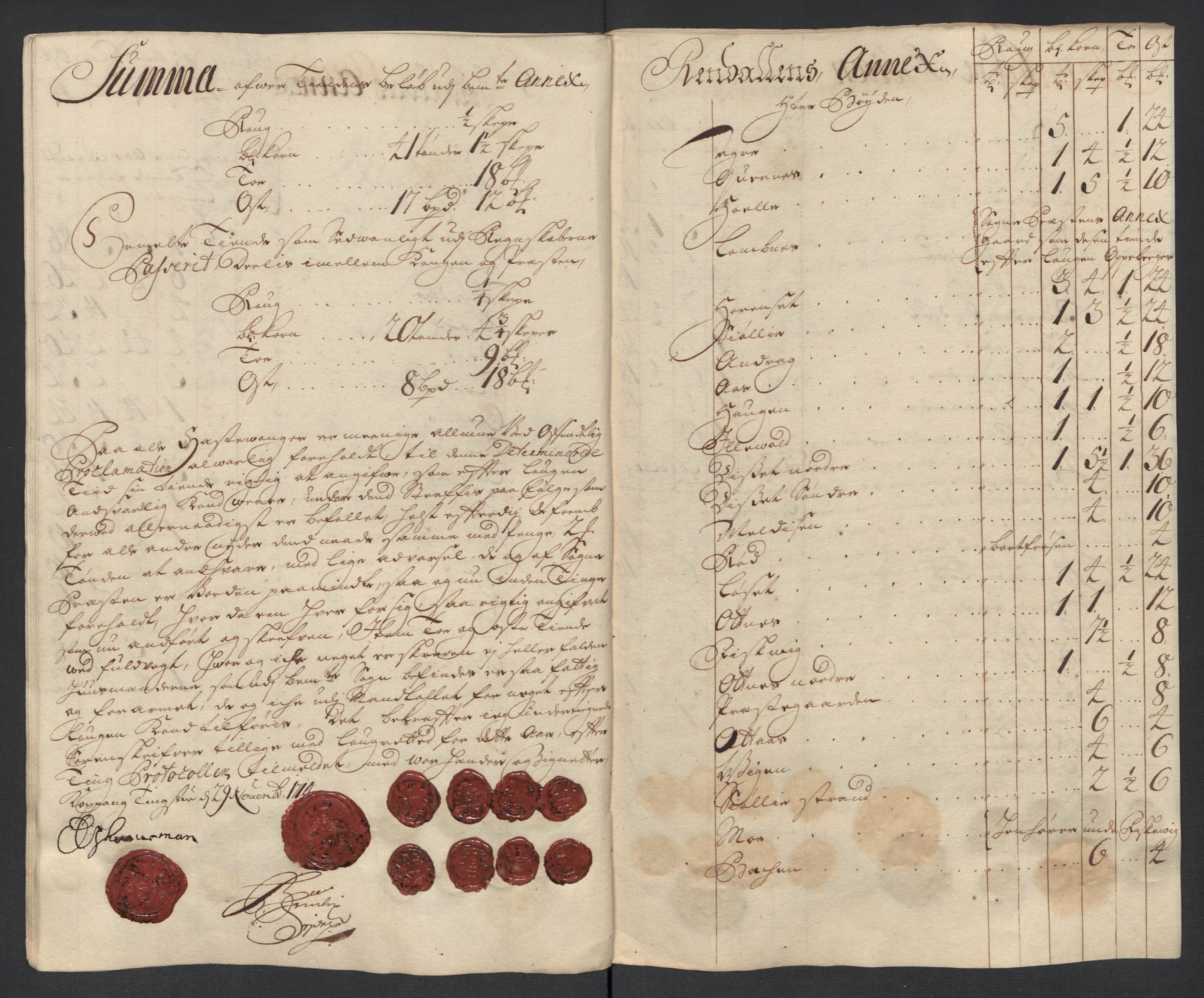 Rentekammeret inntil 1814, Reviderte regnskaper, Fogderegnskap, AV/RA-EA-4092/R13/L0847: Fogderegnskap Solør, Odal og Østerdal, 1710, s. 109