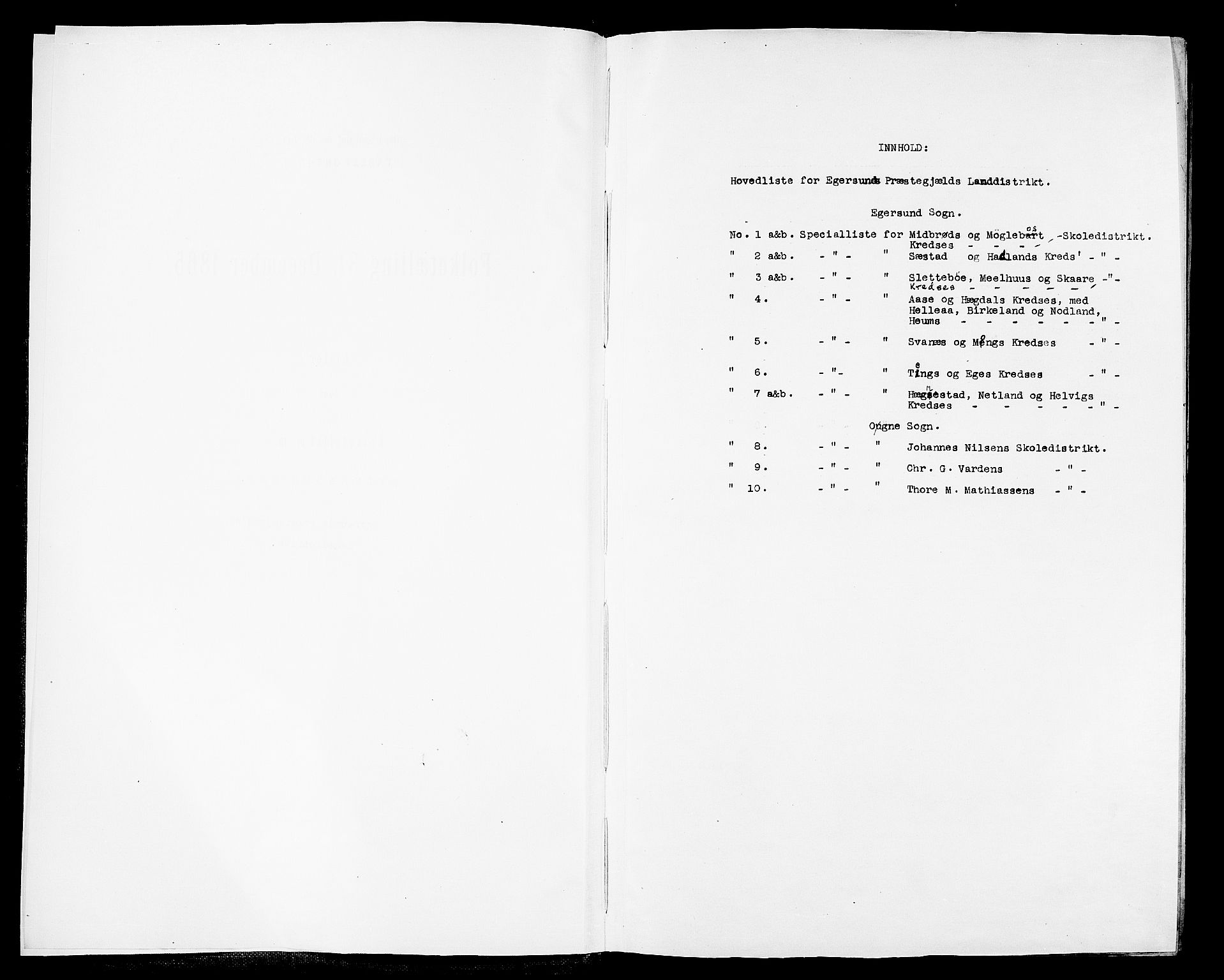 RA, Folketelling 1865 for 1116L Eigersund prestegjeld, Eigersund landsokn og Ogna sokn, 1865, s. 4