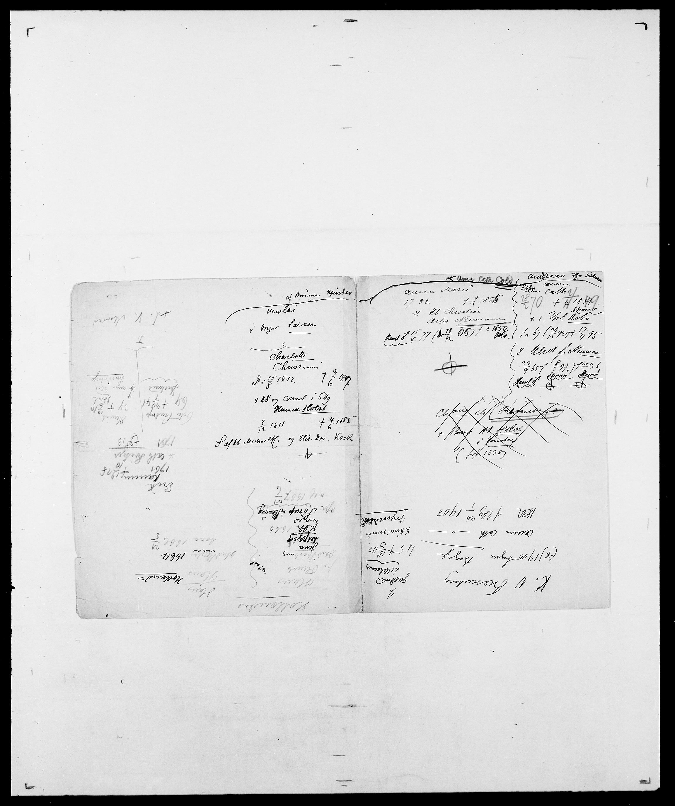 Delgobe, Charles Antoine - samling, SAO/PAO-0038/D/Da/L0012: Flor, Floer, Flohr - Fritzner, s. 1039