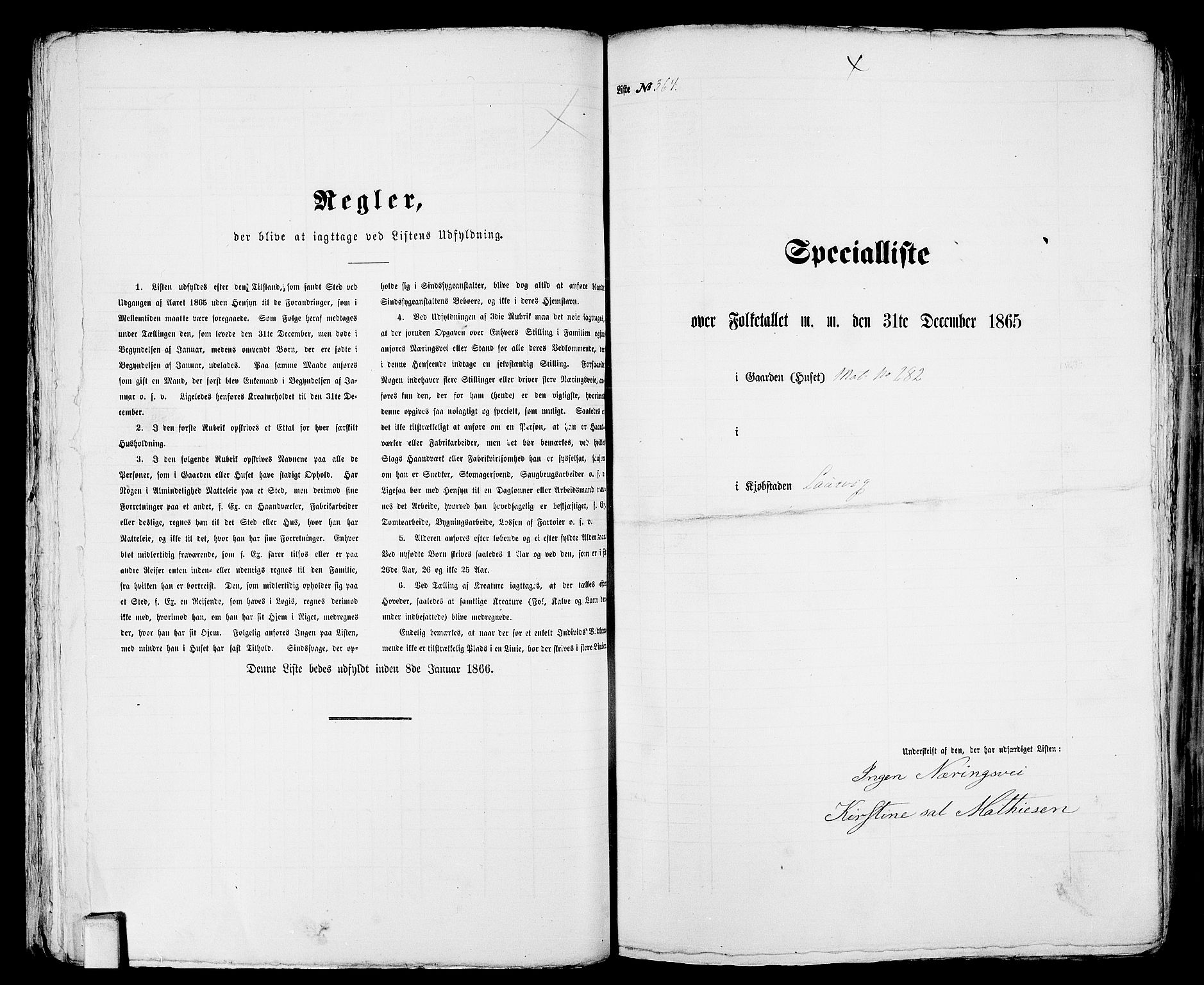 RA, Folketelling 1865 for 0707P Larvik prestegjeld, 1865, s. 751