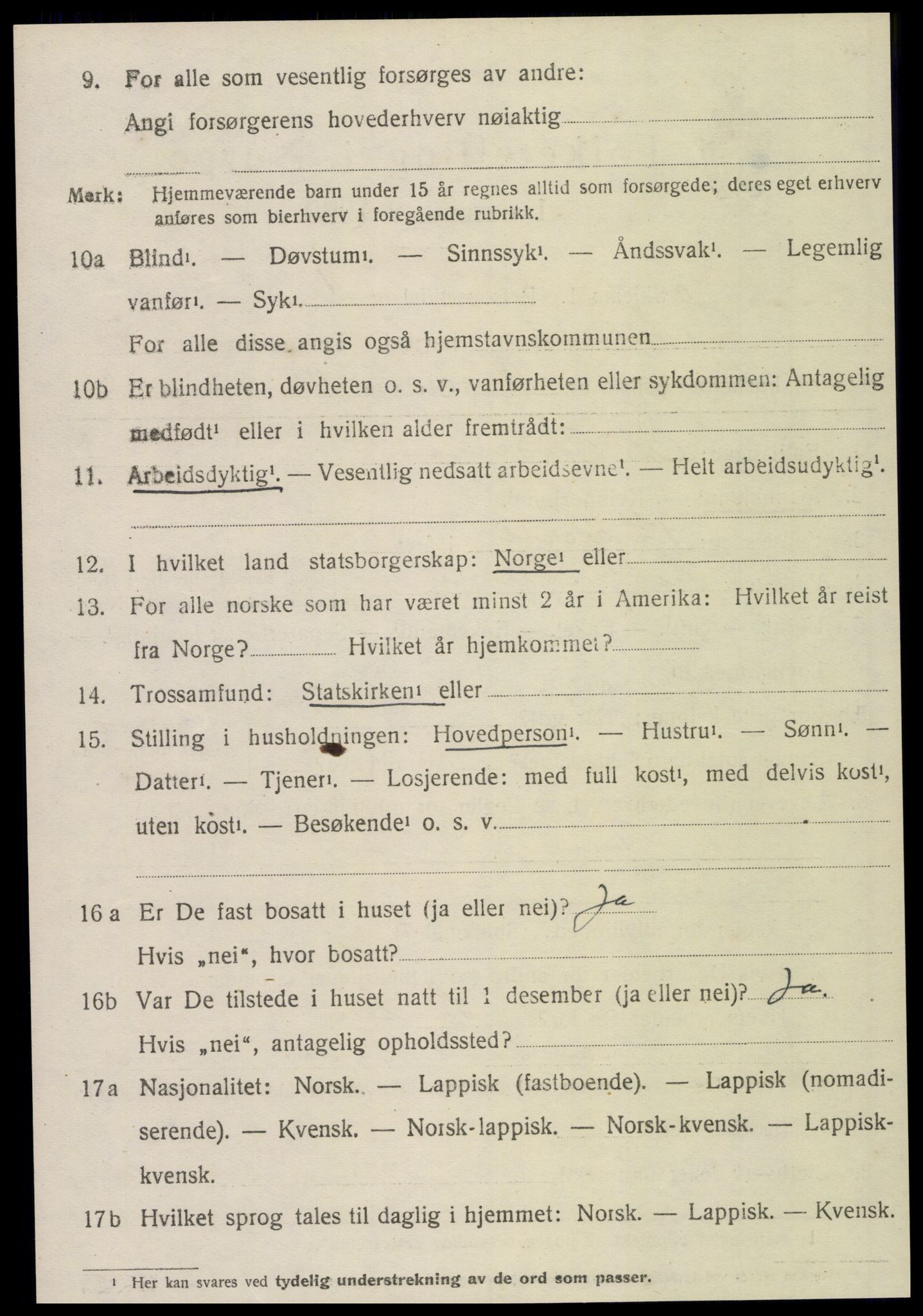 SAT, Folketelling 1920 for 1718 Leksvik herred, 1920, s. 6273