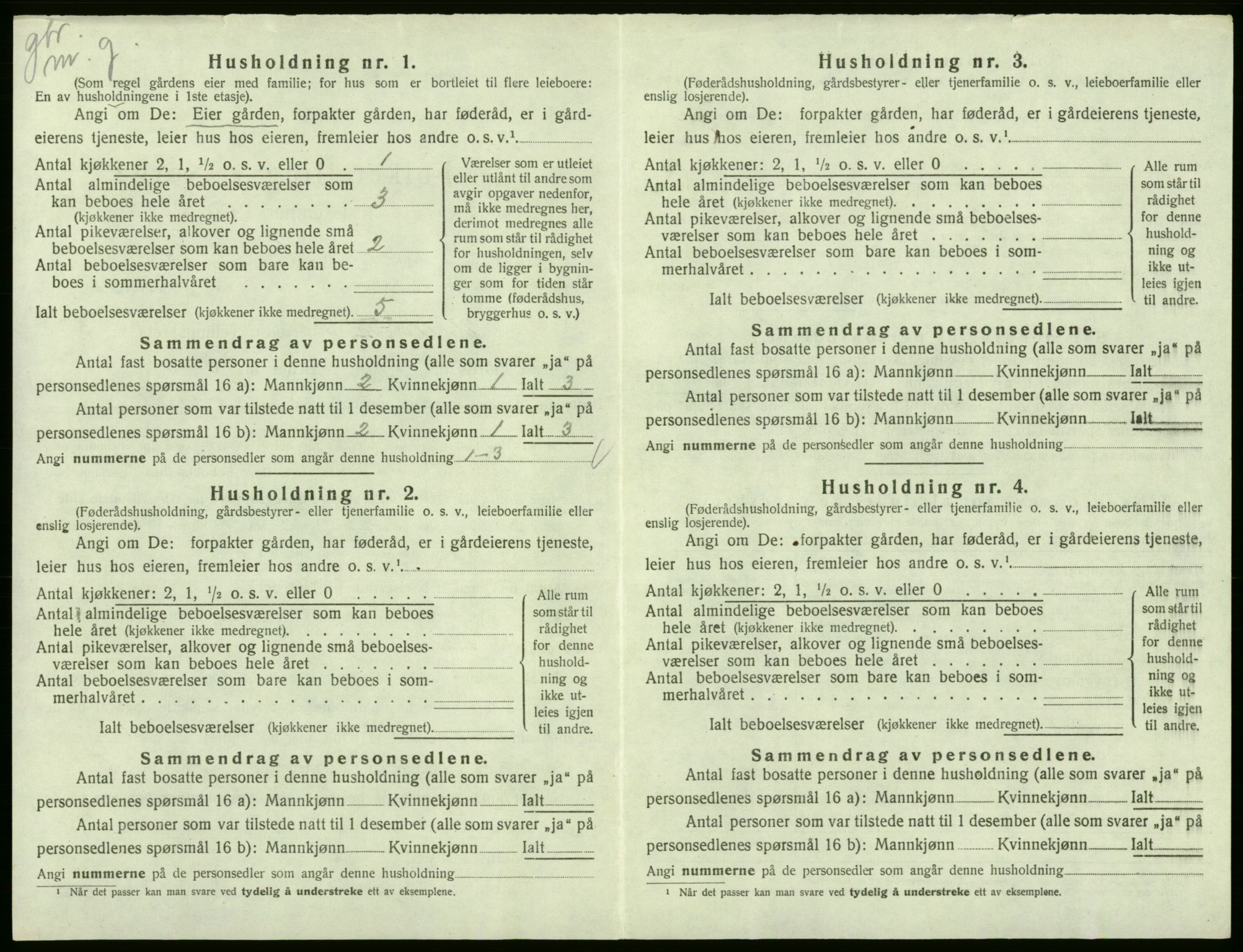 SAB, Folketelling 1920 for 1230 Ullensvang herred, 1920, s. 553