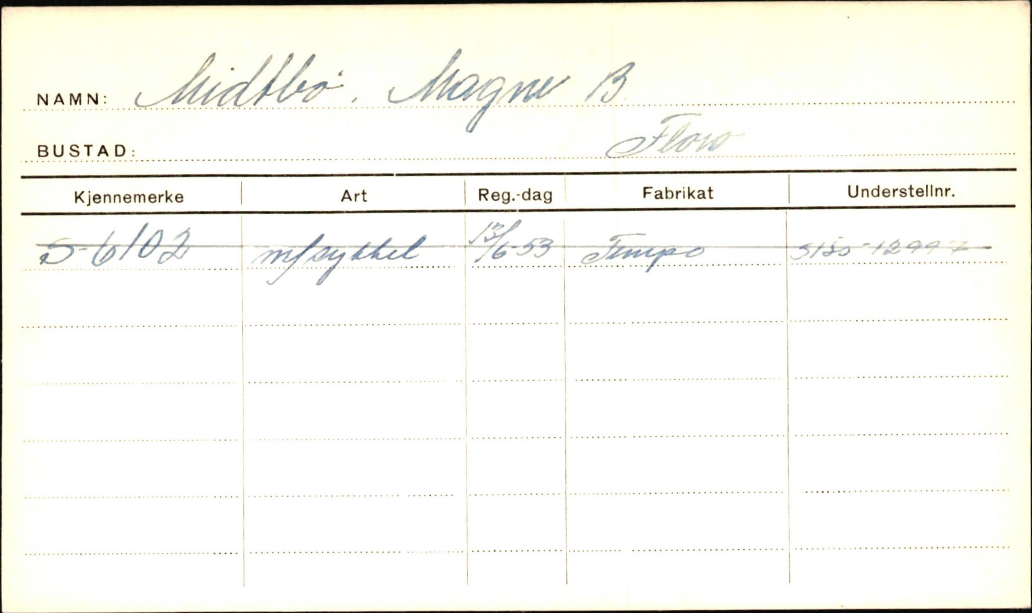 Statens vegvesen, Sogn og Fjordane vegkontor, AV/SAB-A-5301/4/F/L0001D: Eigarregister Fjordane til 1.6.1961, 1930-1961, s. 606