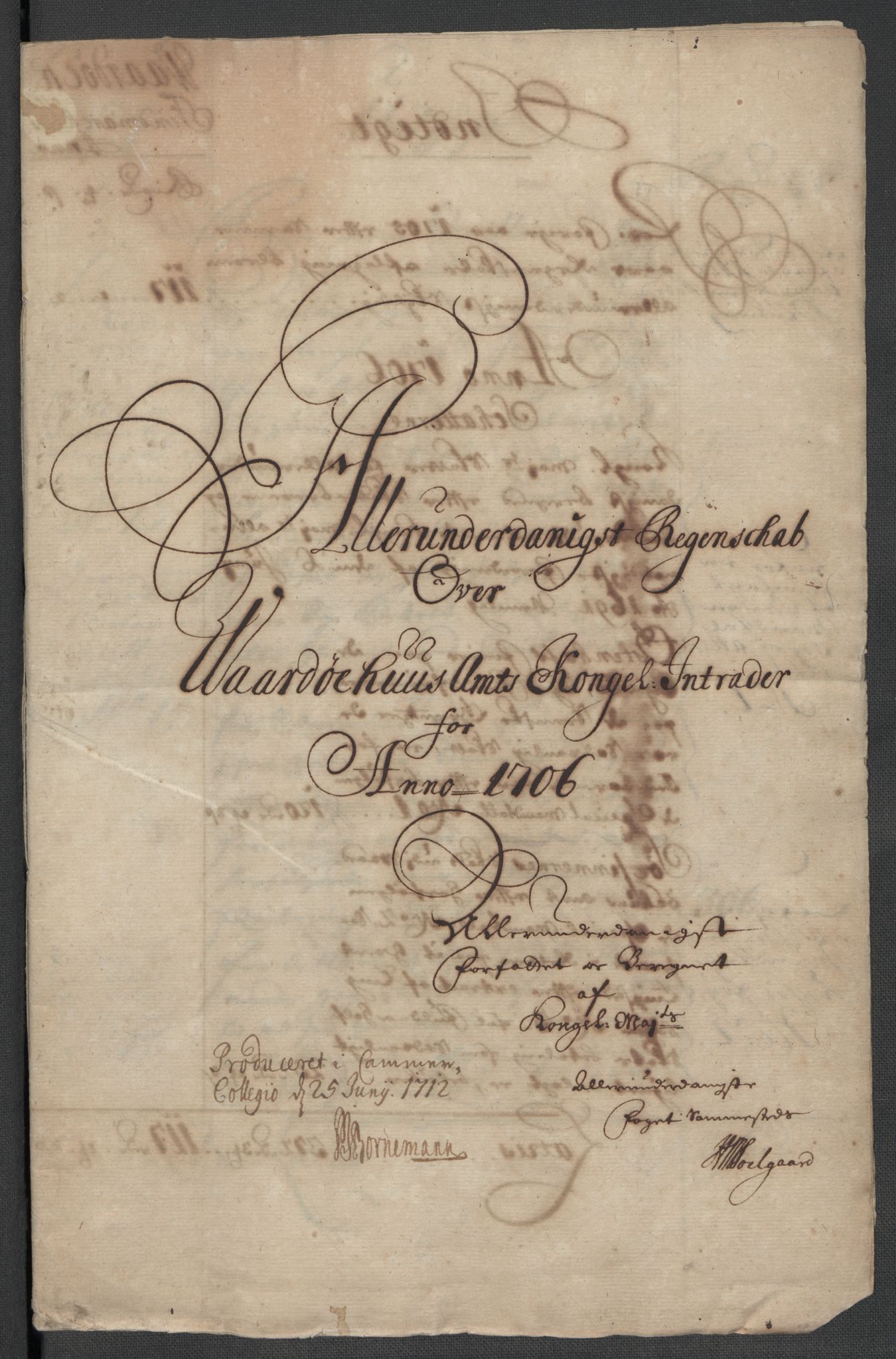 Rentekammeret inntil 1814, Reviderte regnskaper, Fogderegnskap, RA/EA-4092/R69/L4853: Fogderegnskap Finnmark/Vardøhus, 1705-1706, s. 140