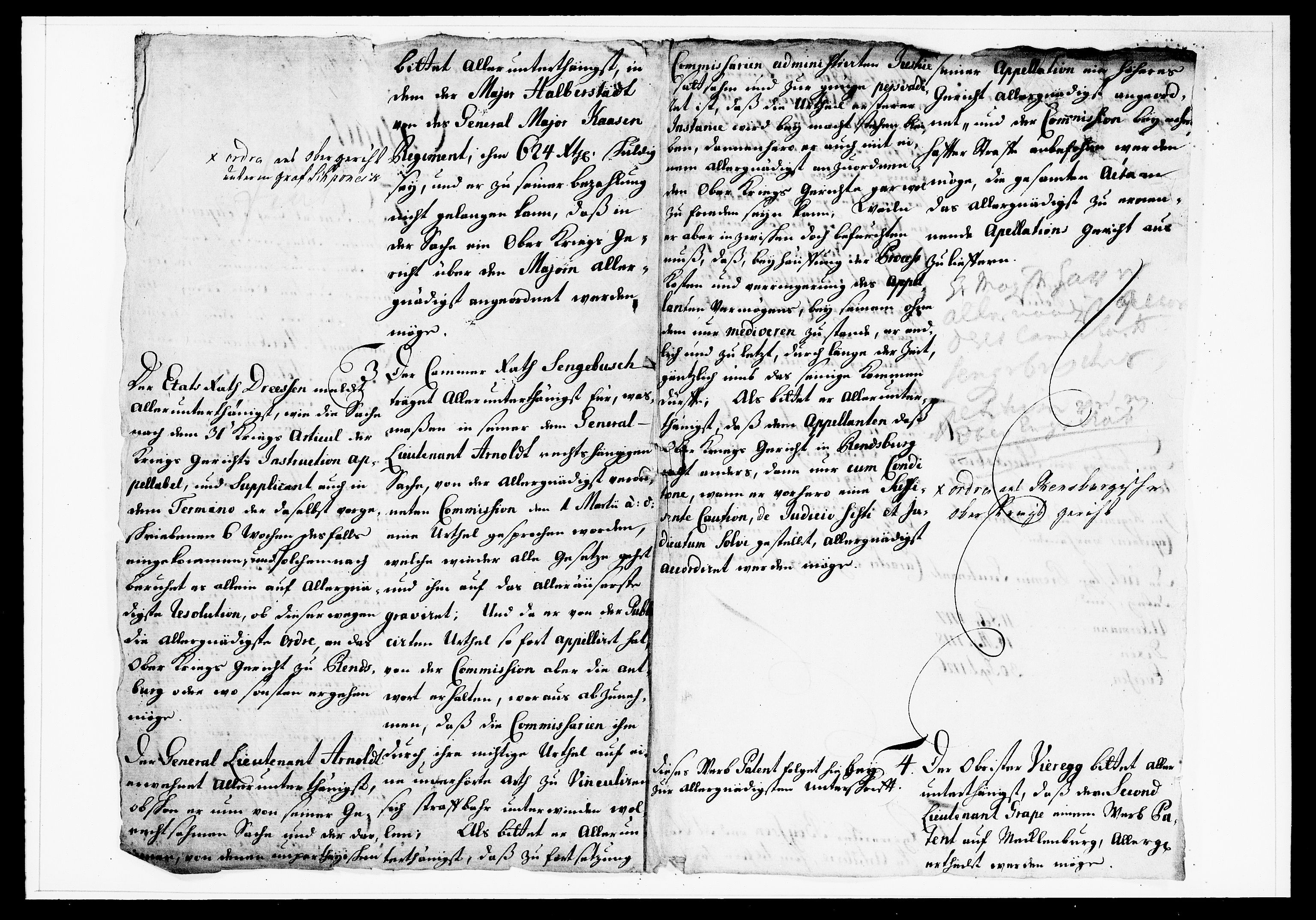 Krigskollegiet, Krigskancelliet, DRA/A-0006/-/1138-1142: Refererede sager, 1737, s. 167