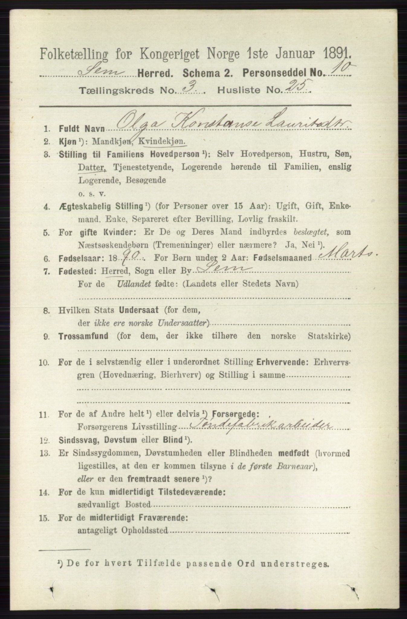 RA, Folketelling 1891 for 0721 Sem herred, 1891, s. 1215