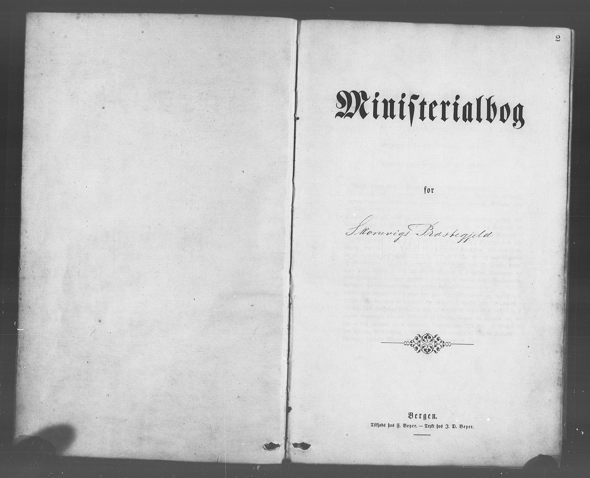 Skånevik sokneprestembete, AV/SAB-A-77801/H/Haa: Ministerialbok nr. A 6, 1869-1878, s. 2