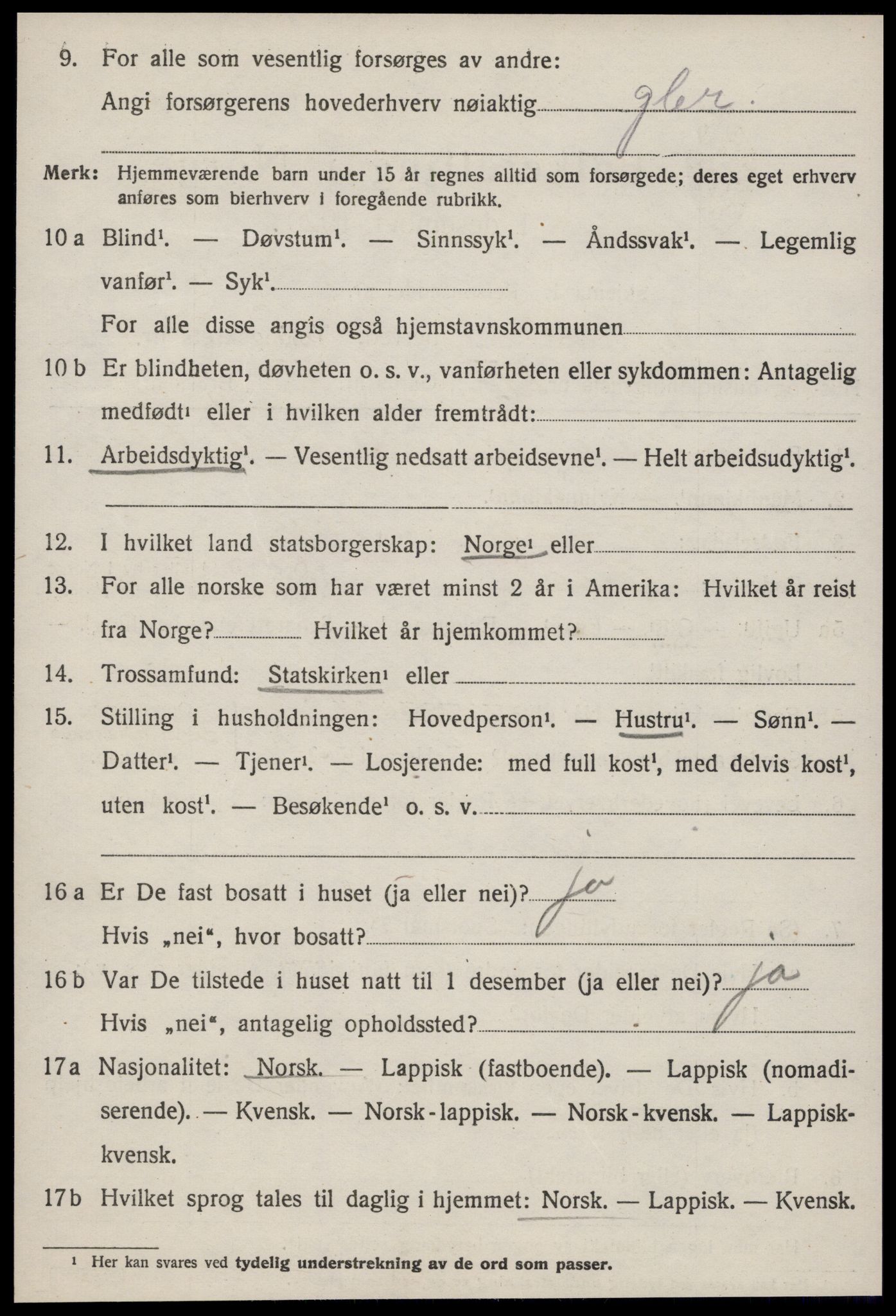 SAT, Folketelling 1920 for 1655 Byneset herred, 1920, s. 2591