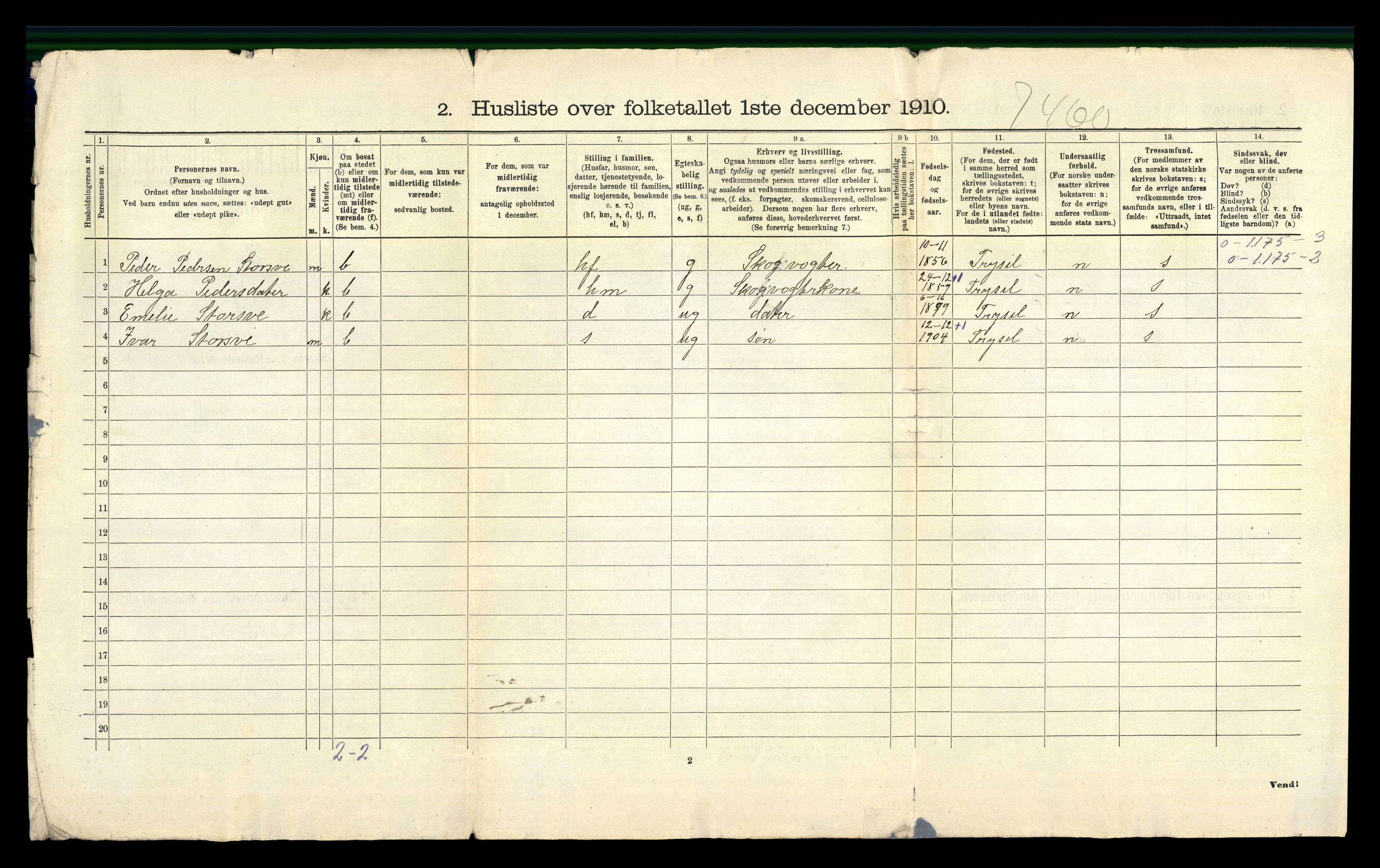 RA, Folketelling 1910 for 1723 Mosvik herred, 1910, s. 31