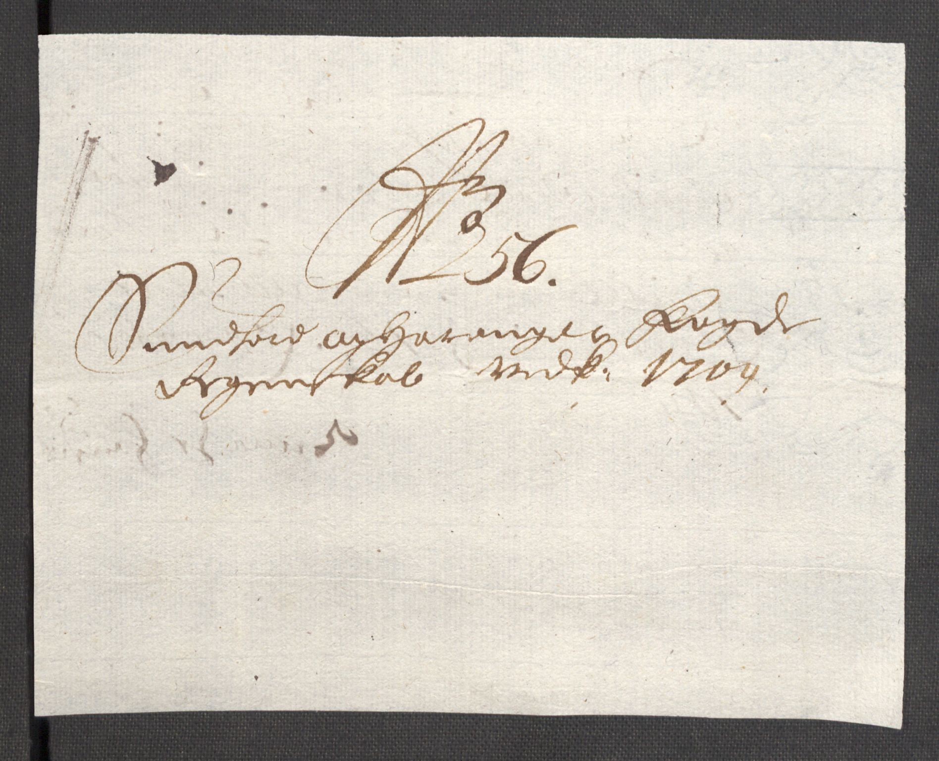 Rentekammeret inntil 1814, Reviderte regnskaper, Fogderegnskap, AV/RA-EA-4092/R48/L2986: Fogderegnskap Sunnhordland og Hardanger, 1709-1710, s. 271