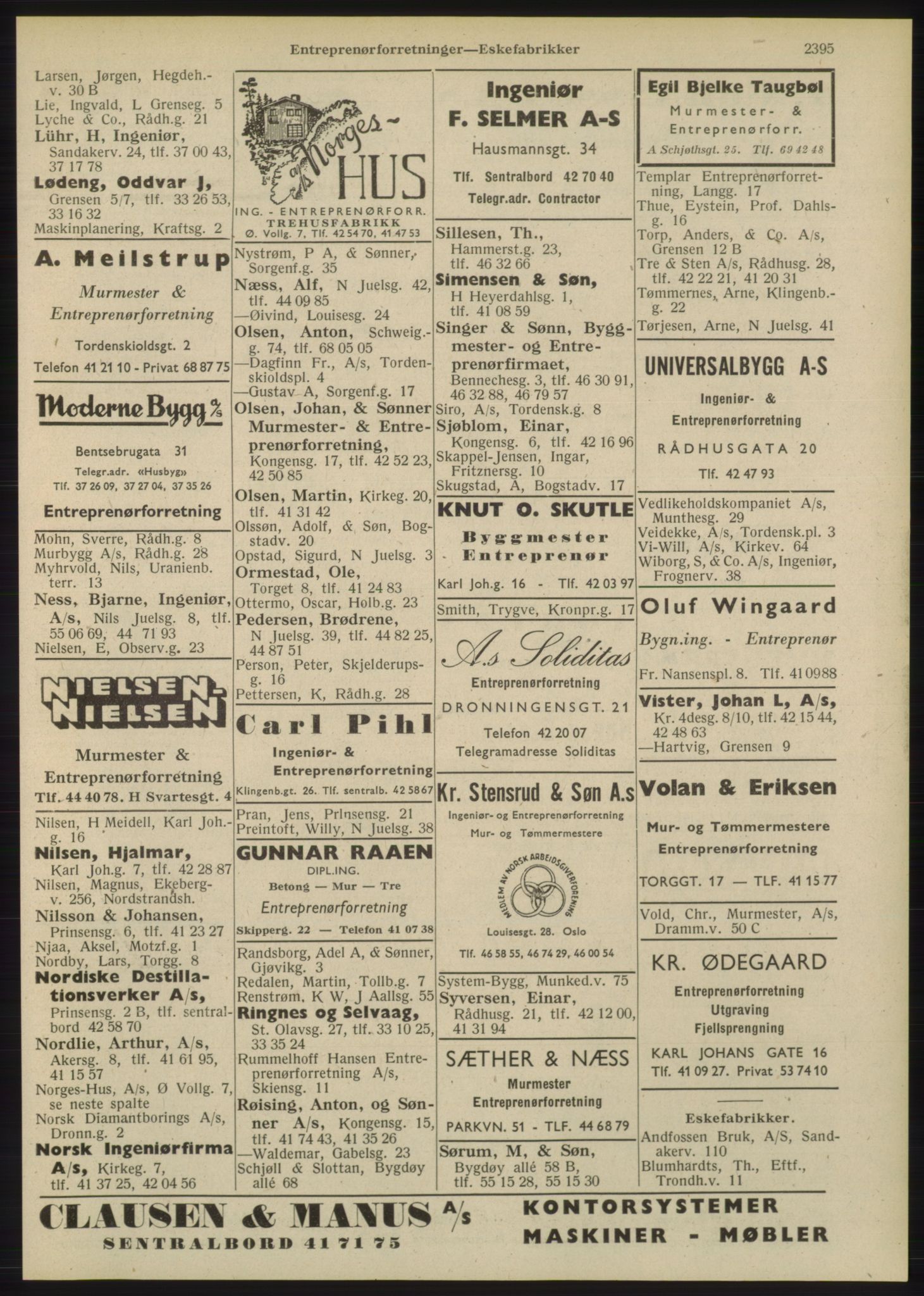 Kristiania/Oslo adressebok, PUBL/-, 1948, s. 2395