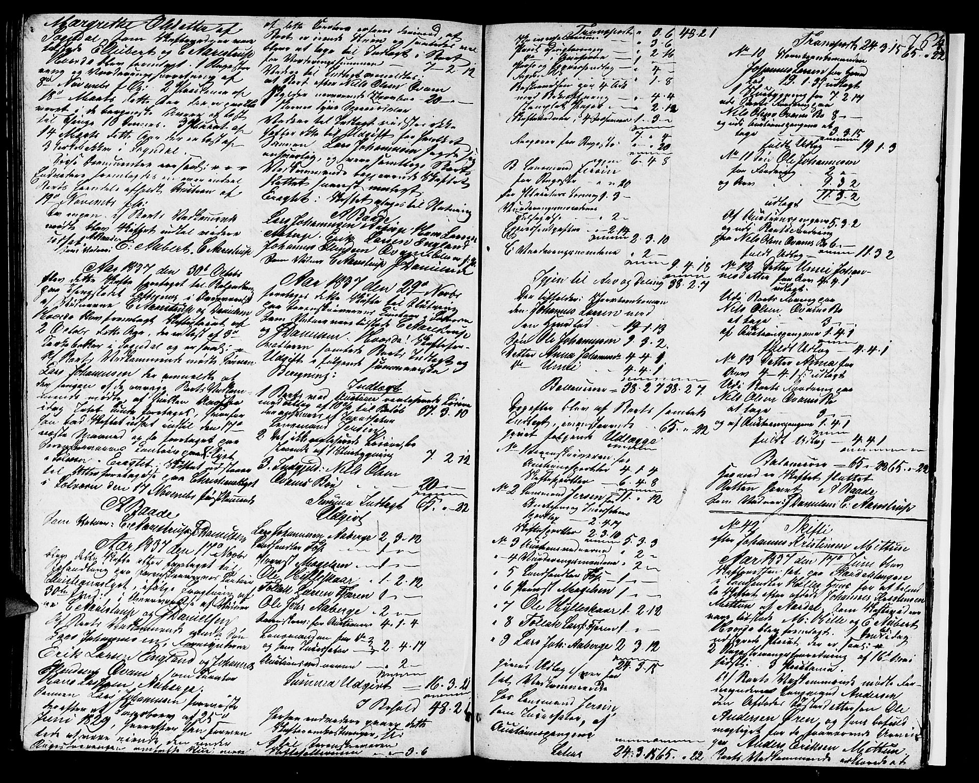 Indre Sogn tingrett, AV/SAB-A-3301/1/H/Ha/L0015b: Skifteprotokoll 15b, 1833-1837, s. 763b-764a