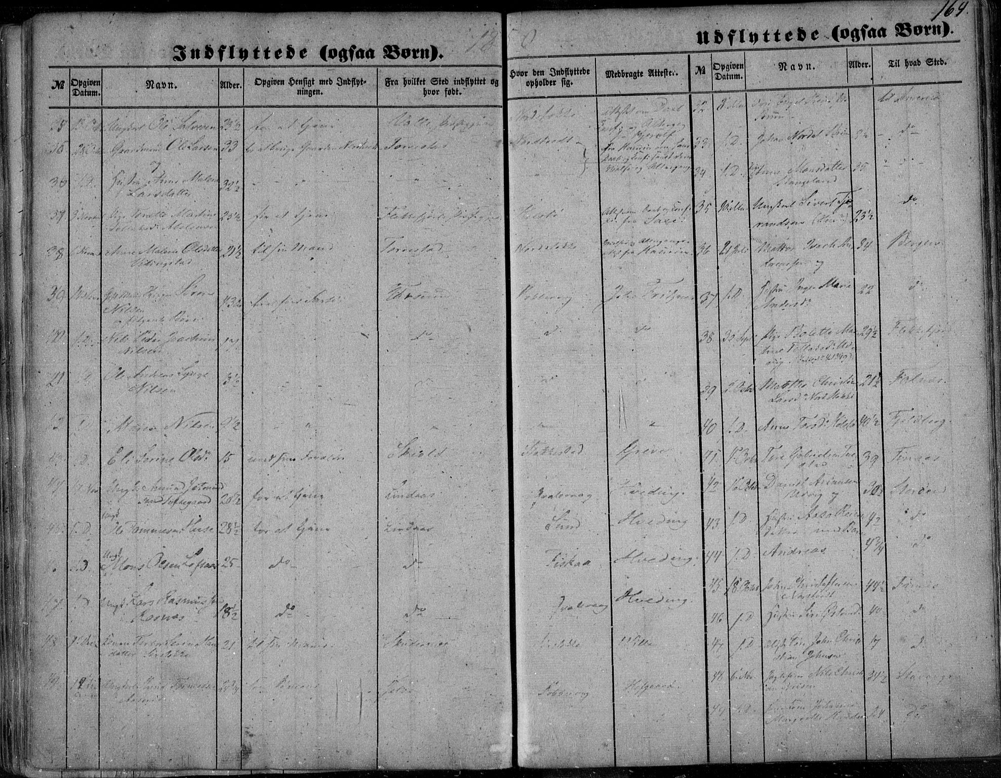 Avaldsnes sokneprestkontor, AV/SAST-A -101851/H/Ha/Haa/L0008: Ministerialbok nr. A 8, 1847-1857, s. 164