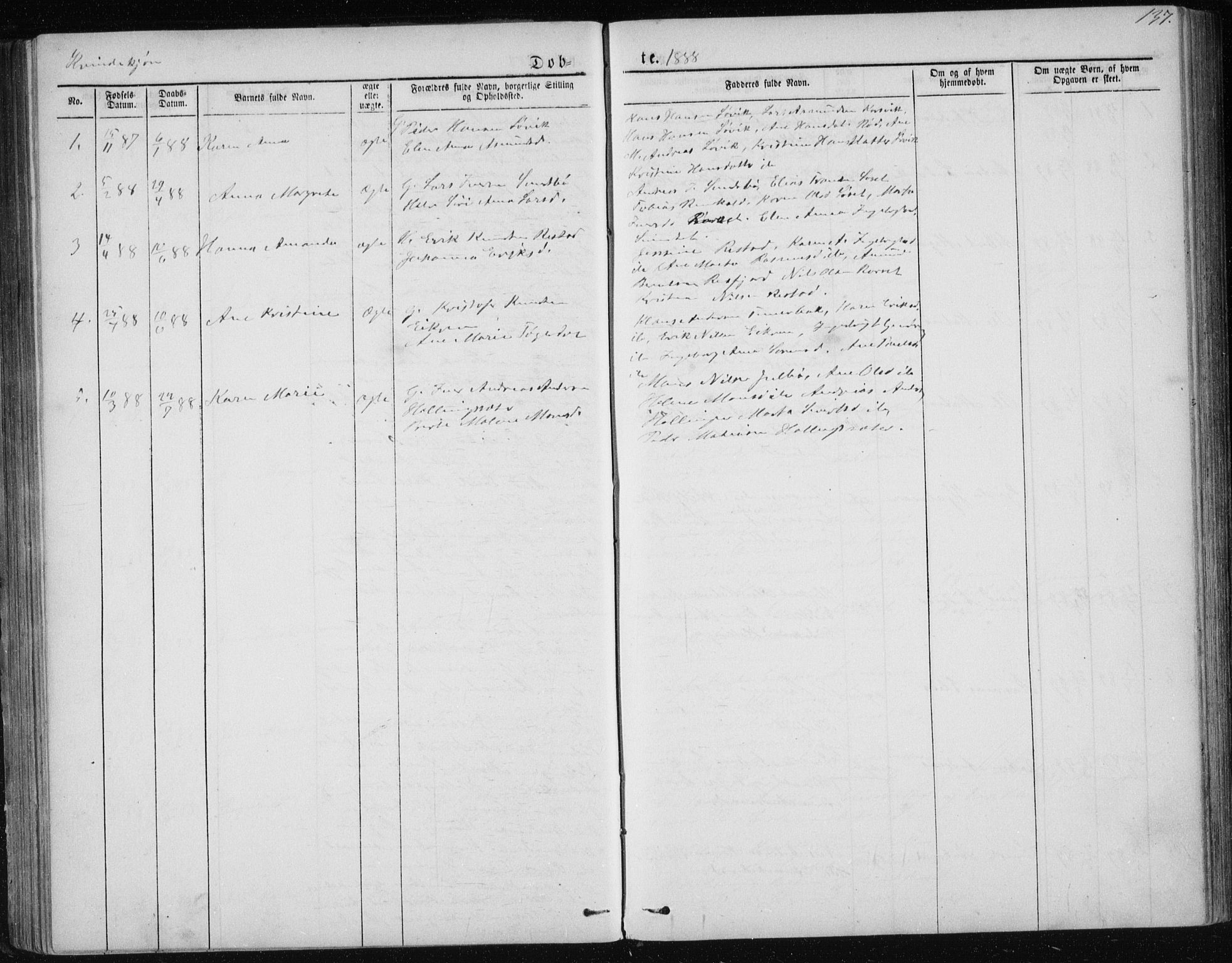 Ministerialprotokoller, klokkerbøker og fødselsregistre - Møre og Romsdal, AV/SAT-A-1454/560/L0724: Klokkerbok nr. 560C01, 1867-1892, s. 137