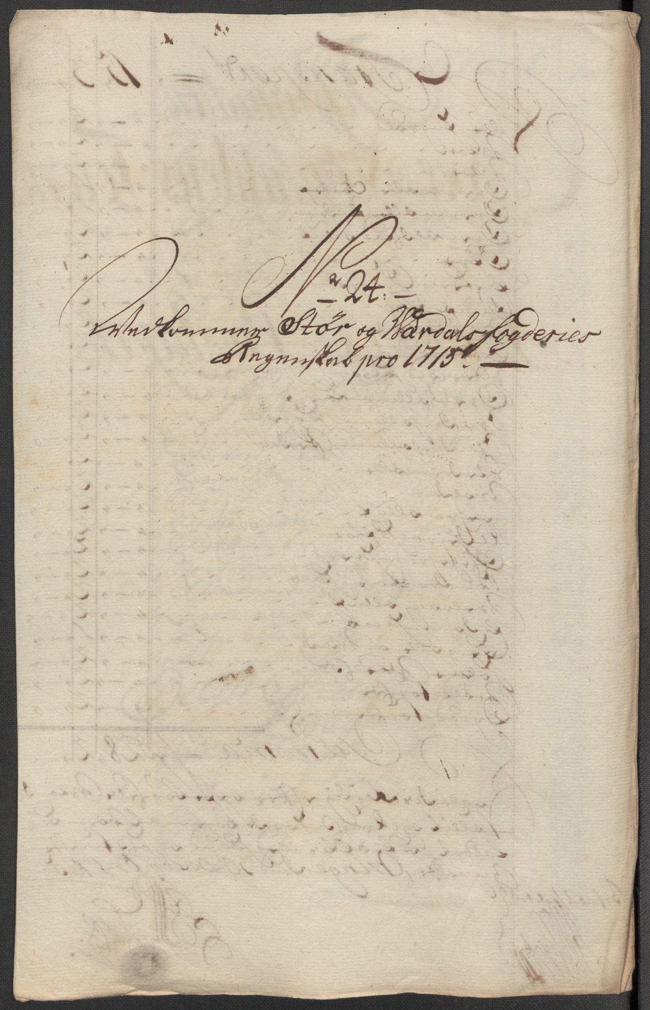 Rentekammeret inntil 1814, Reviderte regnskaper, Fogderegnskap, RA/EA-4092/R62/L4205: Fogderegnskap Stjørdal og Verdal, 1715, s. 231