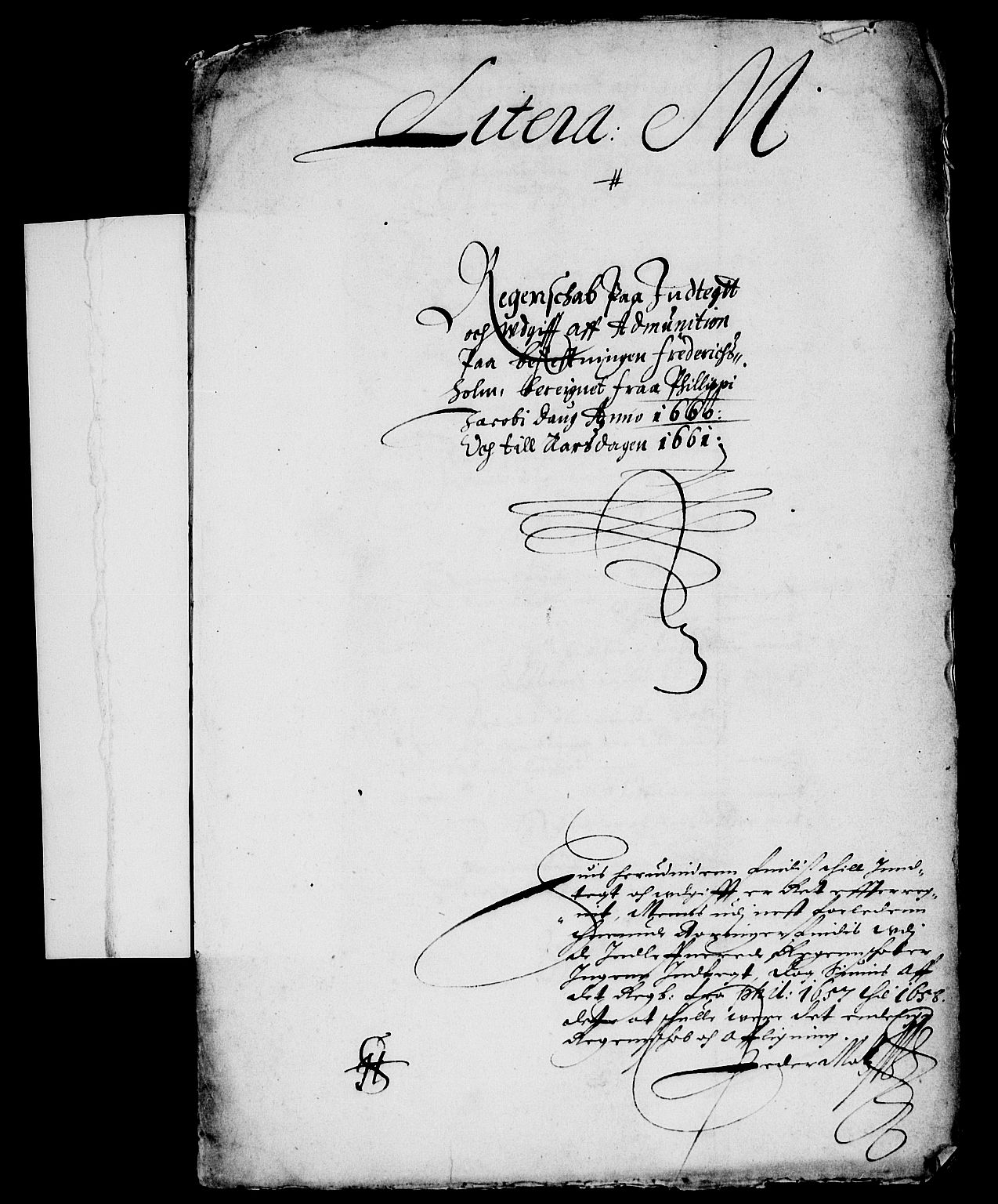 Rentekammeret inntil 1814, Reviderte regnskaper, Lensregnskaper, RA/EA-5023/R/Rb/Rbq/L0050: Nedenes len. Mandals len. Råbyggelag., 1660-1661
