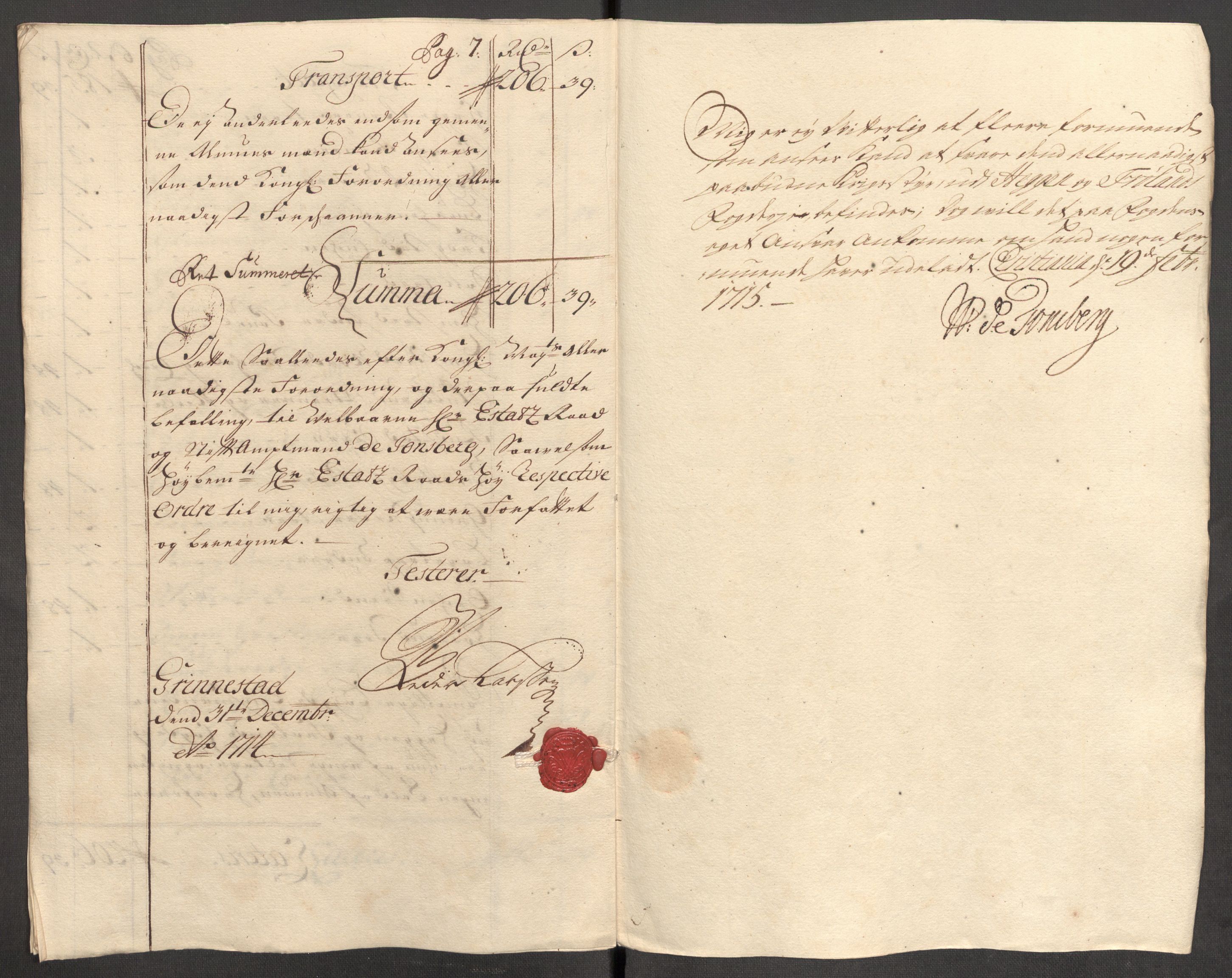 Rentekammeret inntil 1814, Reviderte regnskaper, Fogderegnskap, RA/EA-4092/R07/L0308: Fogderegnskap Rakkestad, Heggen og Frøland, 1714, s. 270