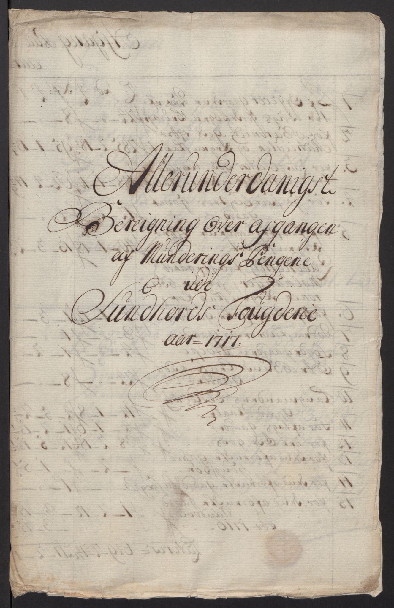 Rentekammeret inntil 1814, Reviderte regnskaper, Fogderegnskap, RA/EA-4092/R48/L2994: Fogderegnskap Sunnhordland og Hardanger, 1717, s. 286