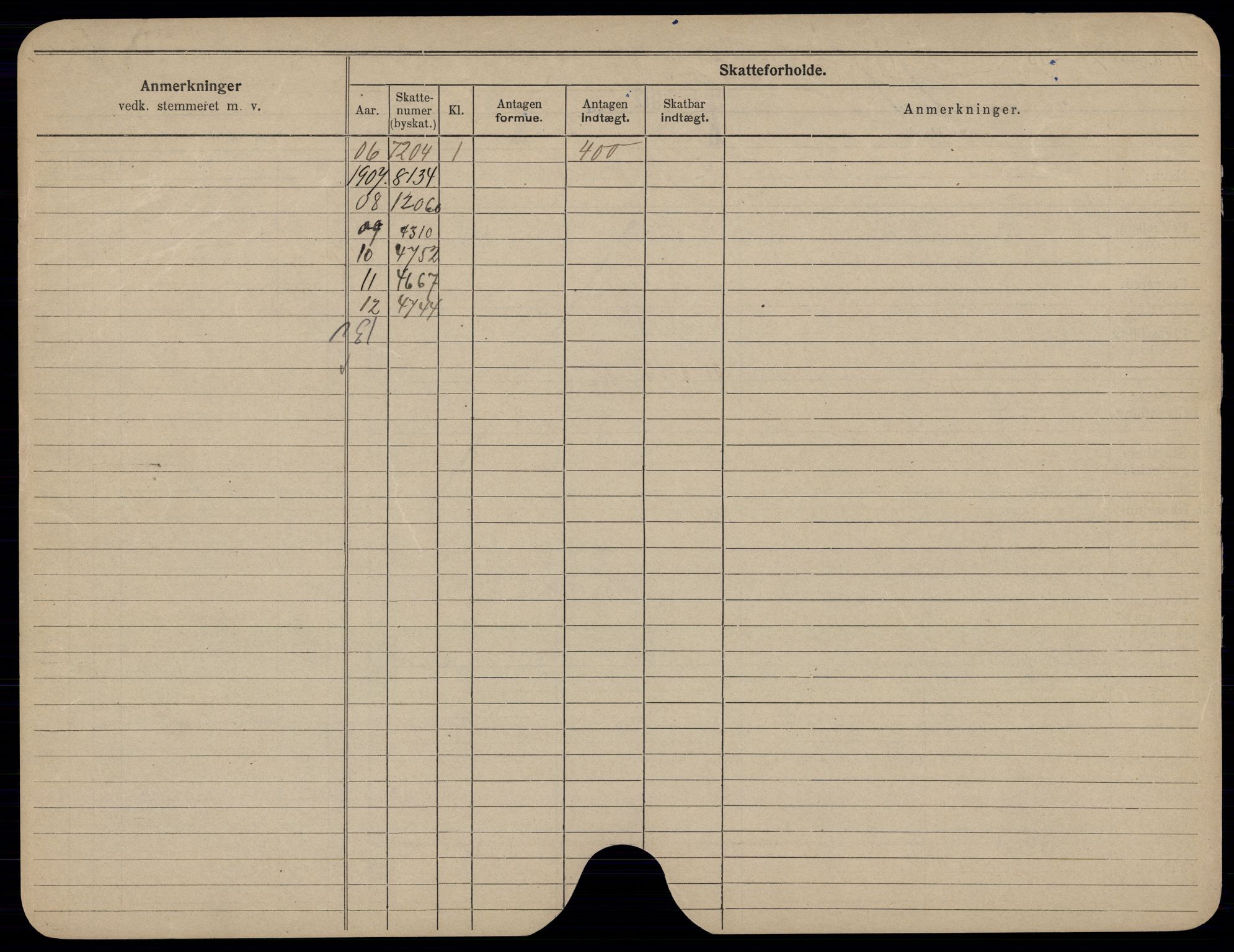 Oslo folkeregister, Registerkort, AV/SAO-A-11715/G/Gb/L0020: Kvinner, 1915