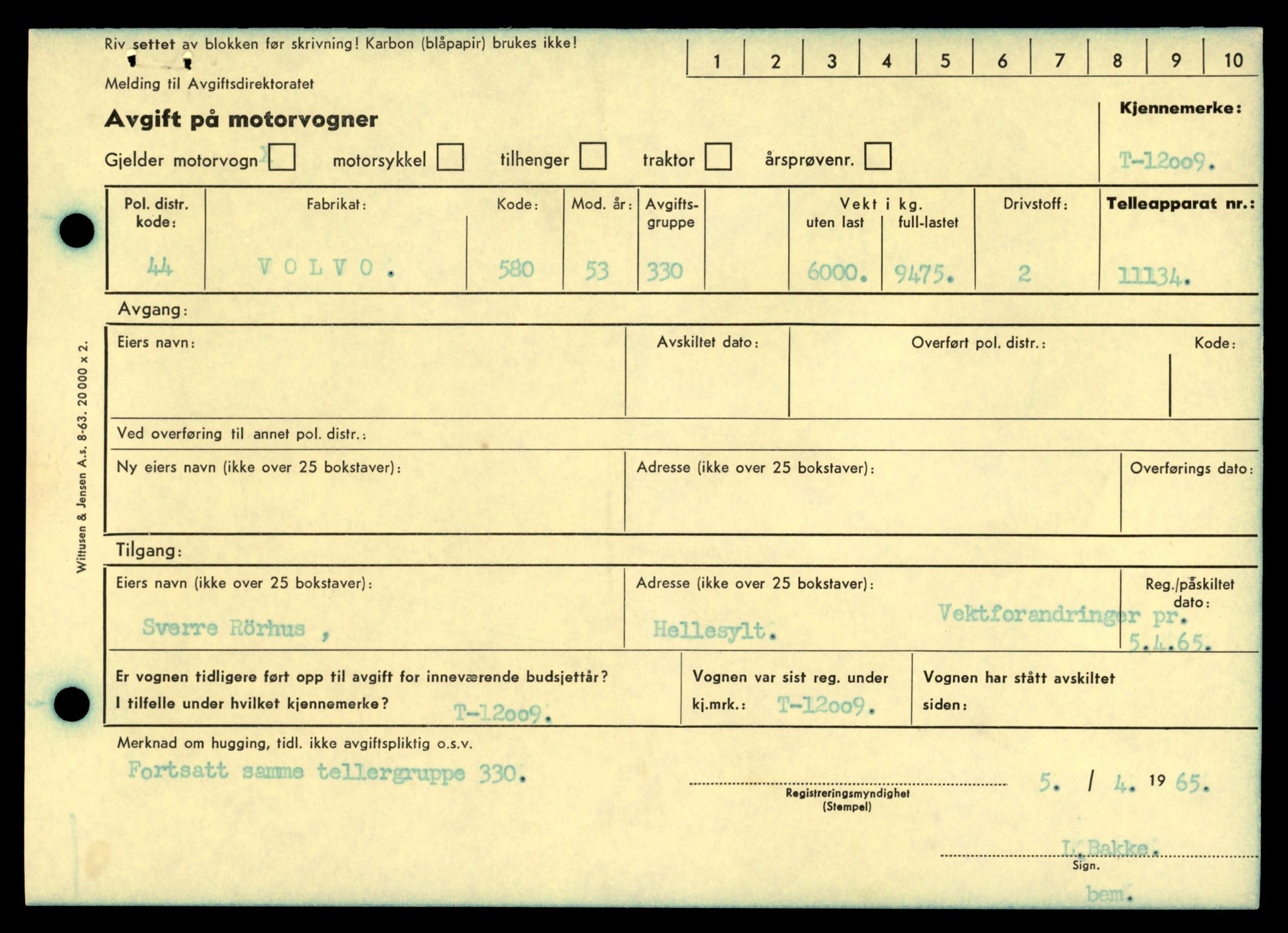 Møre og Romsdal vegkontor - Ålesund trafikkstasjon, AV/SAT-A-4099/F/Fe/L0032: Registreringskort for kjøretøy T 11997 - T 12149, 1927-1998, s. 243