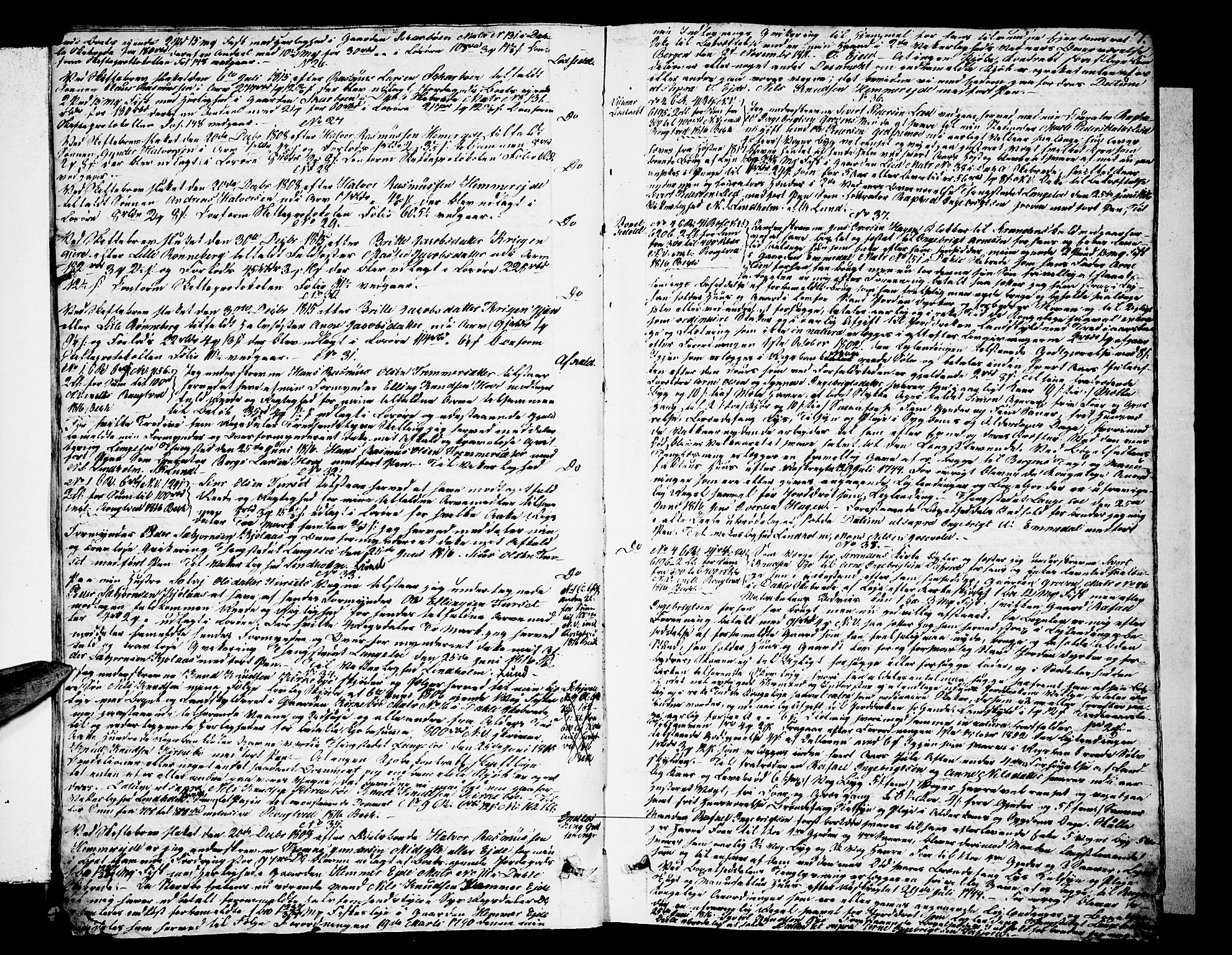 Nordre Sunnmøre sorenskriveri, AV/SAT-A-0006/1/2/2C/2Ca/L0003: Pantebok nr. 7, 1816-1831, s. 7
