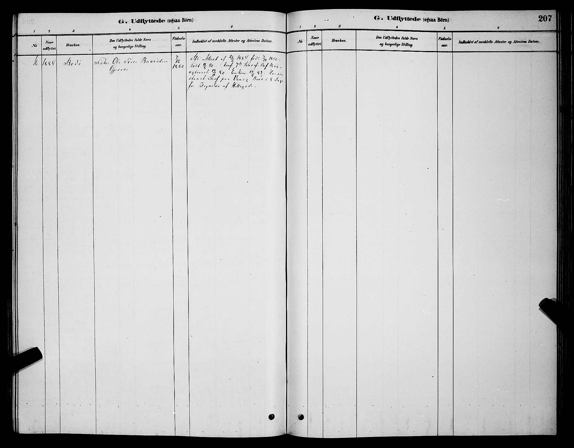 Måsøy sokneprestkontor, SATØ/S-1348/H/Hb/L0002klokker: Klokkerbok nr. 2, 1876-1888, s. 207