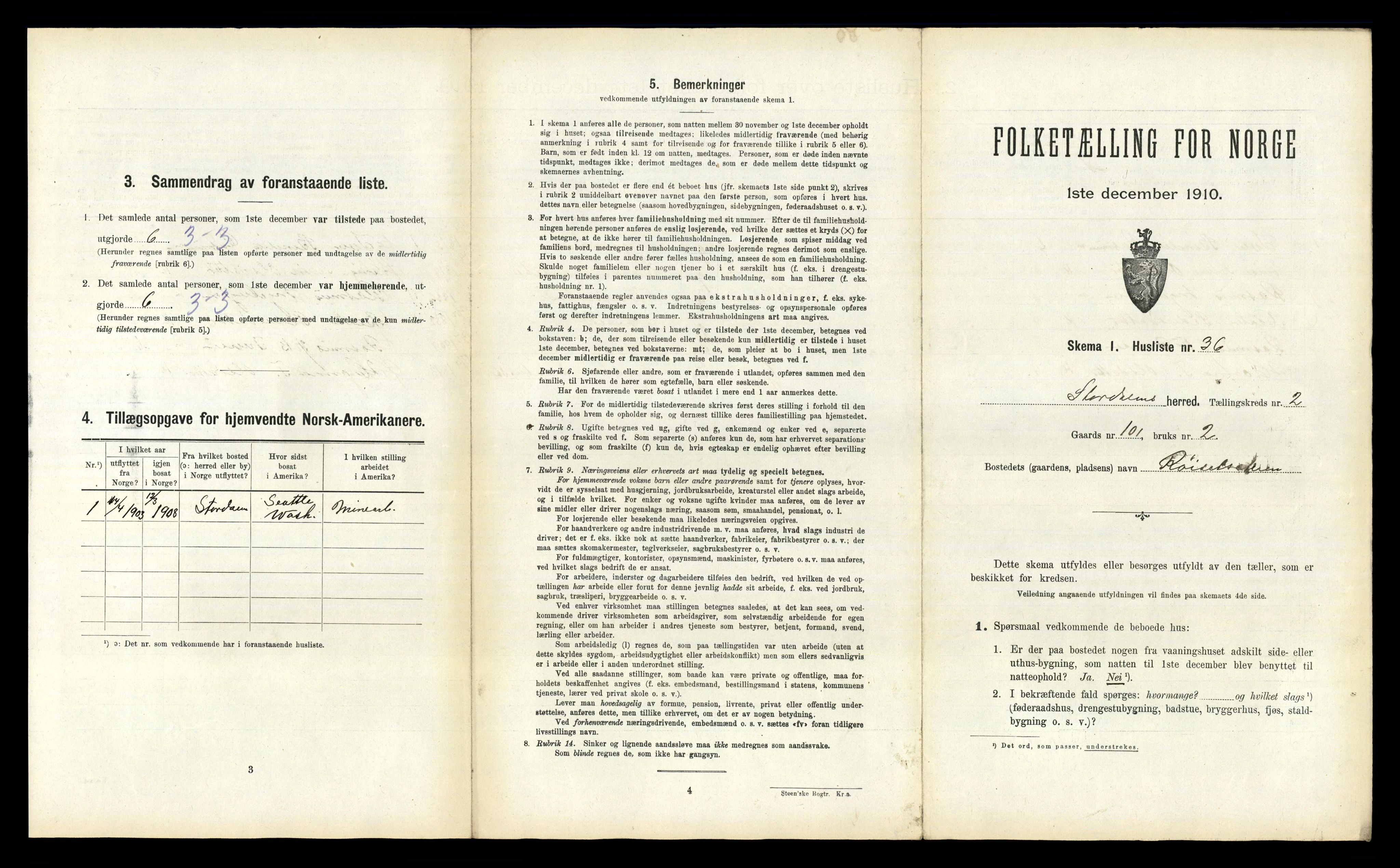 RA, Folketelling 1910 for 1526 Stordal herred, 1910, s. 228