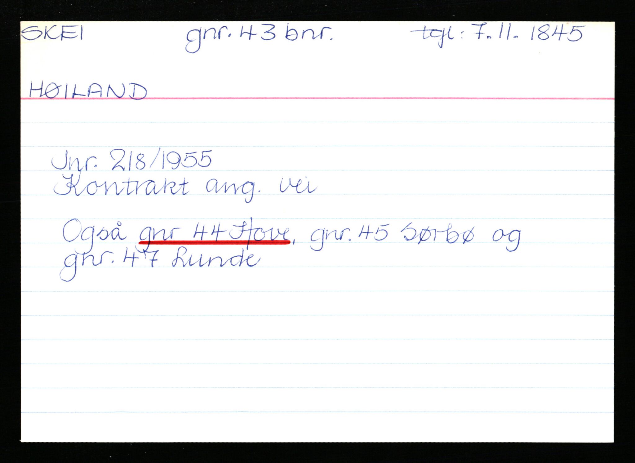 Statsarkivet i Stavanger, AV/SAST-A-101971/03/Y/Yk/L0035: Registerkort sortert etter gårdsnavn: Sikvaland lille - Skorve, 1750-1930, s. 249