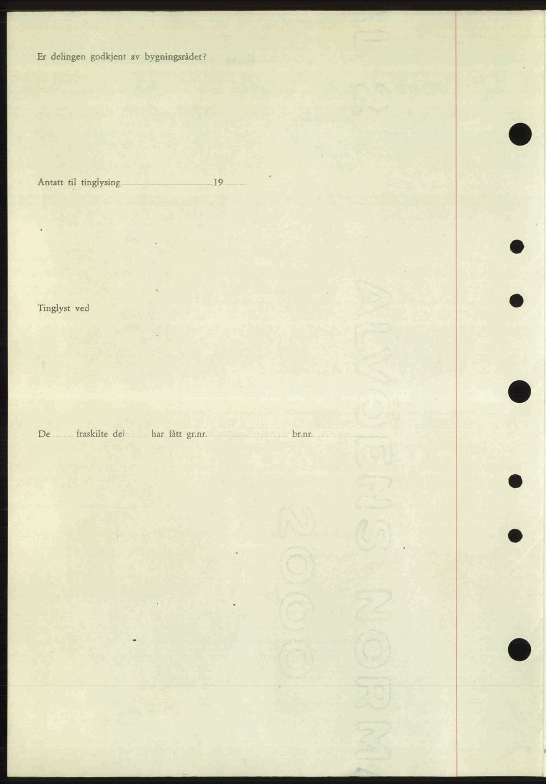 Nordre Sunnmøre sorenskriveri, AV/SAT-A-0006/1/2/2C/2Ca: Pantebok nr. A24, 1947-1947, Dagboknr: 420/1947