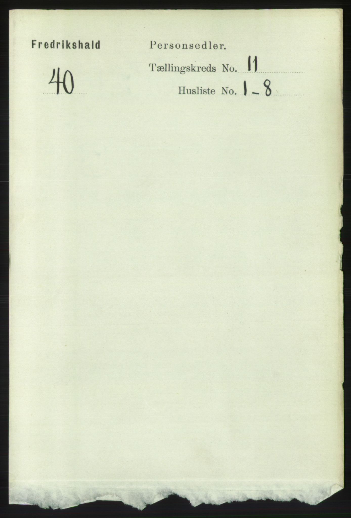 RA, Folketelling 1891 for 0101 Fredrikshald kjøpstad, 1891, s. 7641