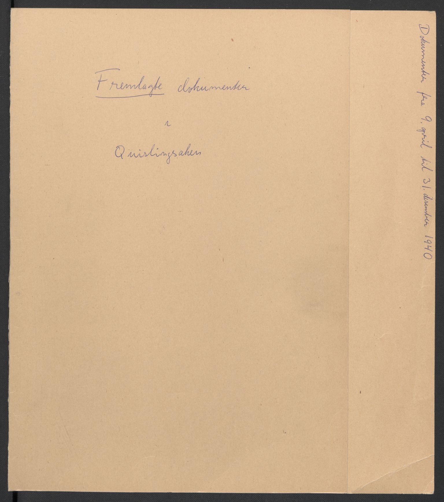 Landssvikarkivet, Oslo politikammer, AV/RA-S-3138-01/D/Da/L0003: Dnr. 29, 1945, s. 263