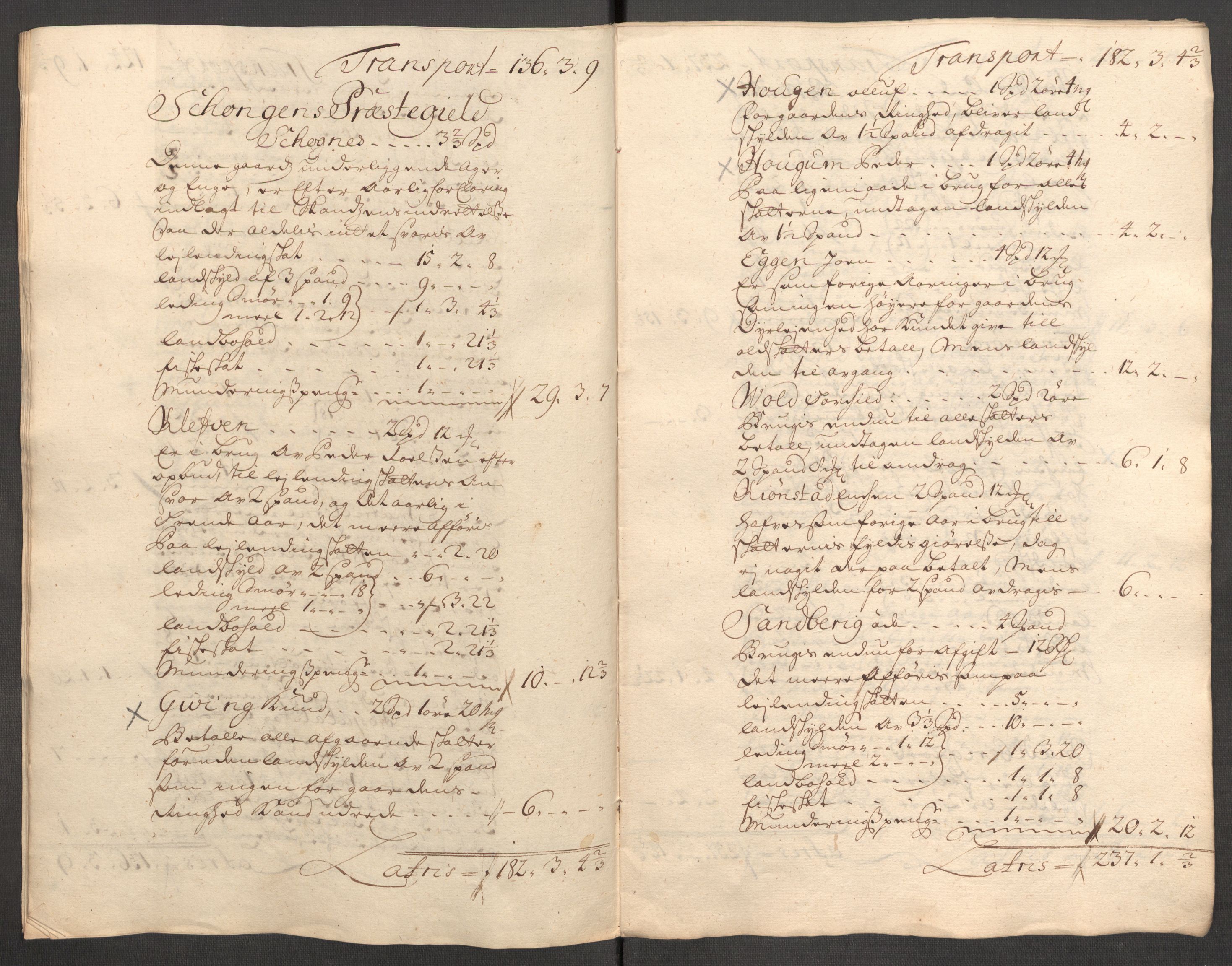 Rentekammeret inntil 1814, Reviderte regnskaper, Fogderegnskap, RA/EA-4092/R62/L4201: Fogderegnskap Stjørdal og Verdal, 1711, s. 267