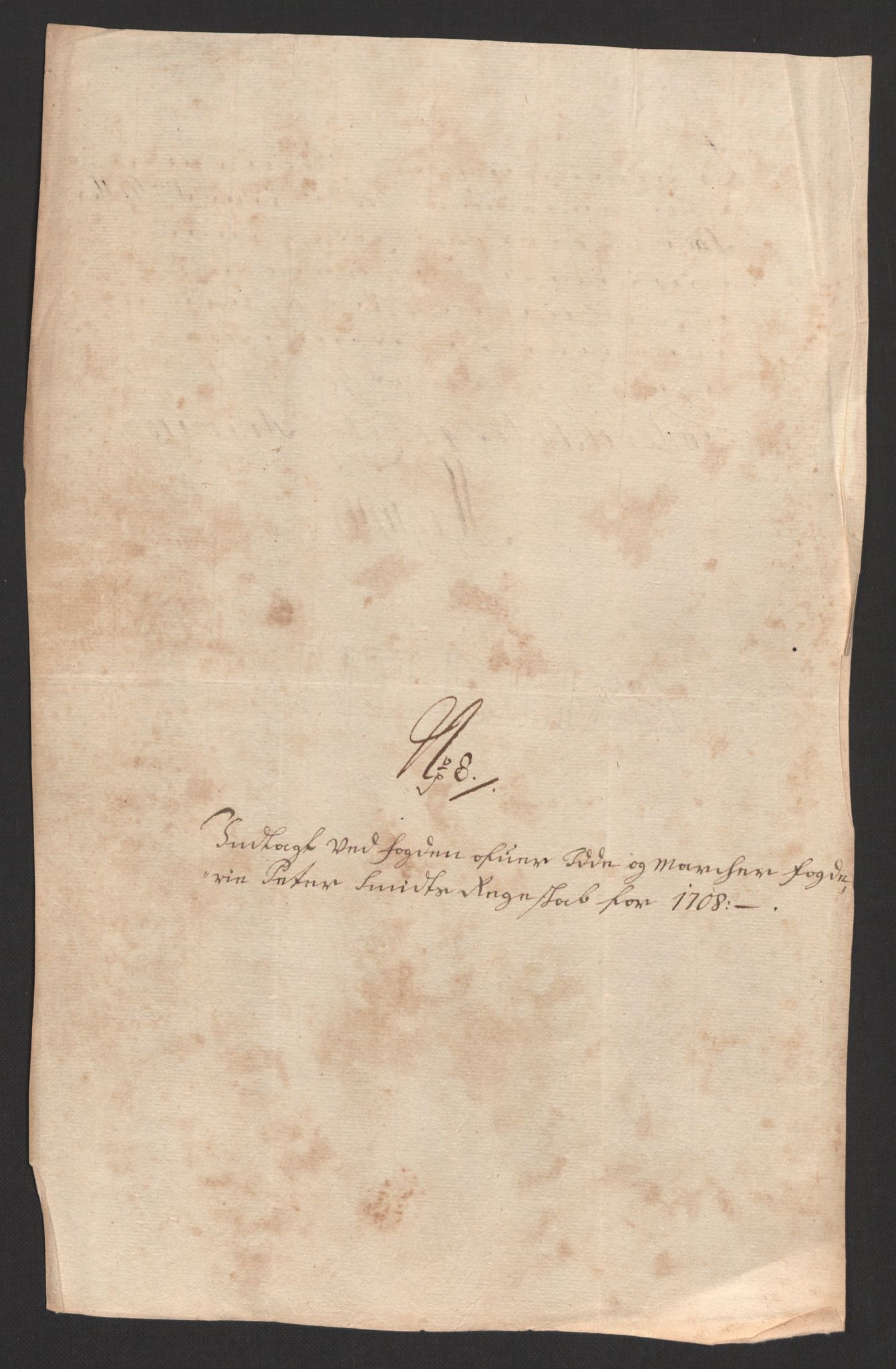 Rentekammeret inntil 1814, Reviderte regnskaper, Fogderegnskap, RA/EA-4092/R01/L0018: Fogderegnskap Idd og Marker, 1707-1709, s. 231