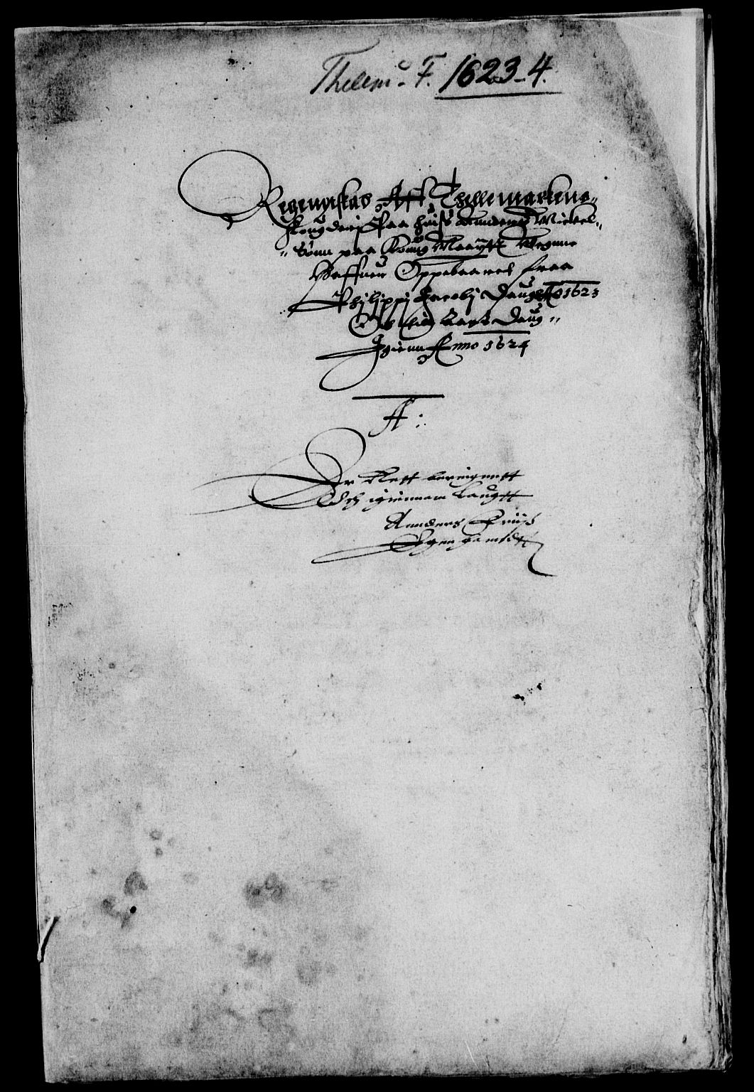 Rentekammeret inntil 1814, Reviderte regnskaper, Lensregnskaper, RA/EA-5023/R/Rb/Rbp/L0008: Bratsberg len, 1622-1625