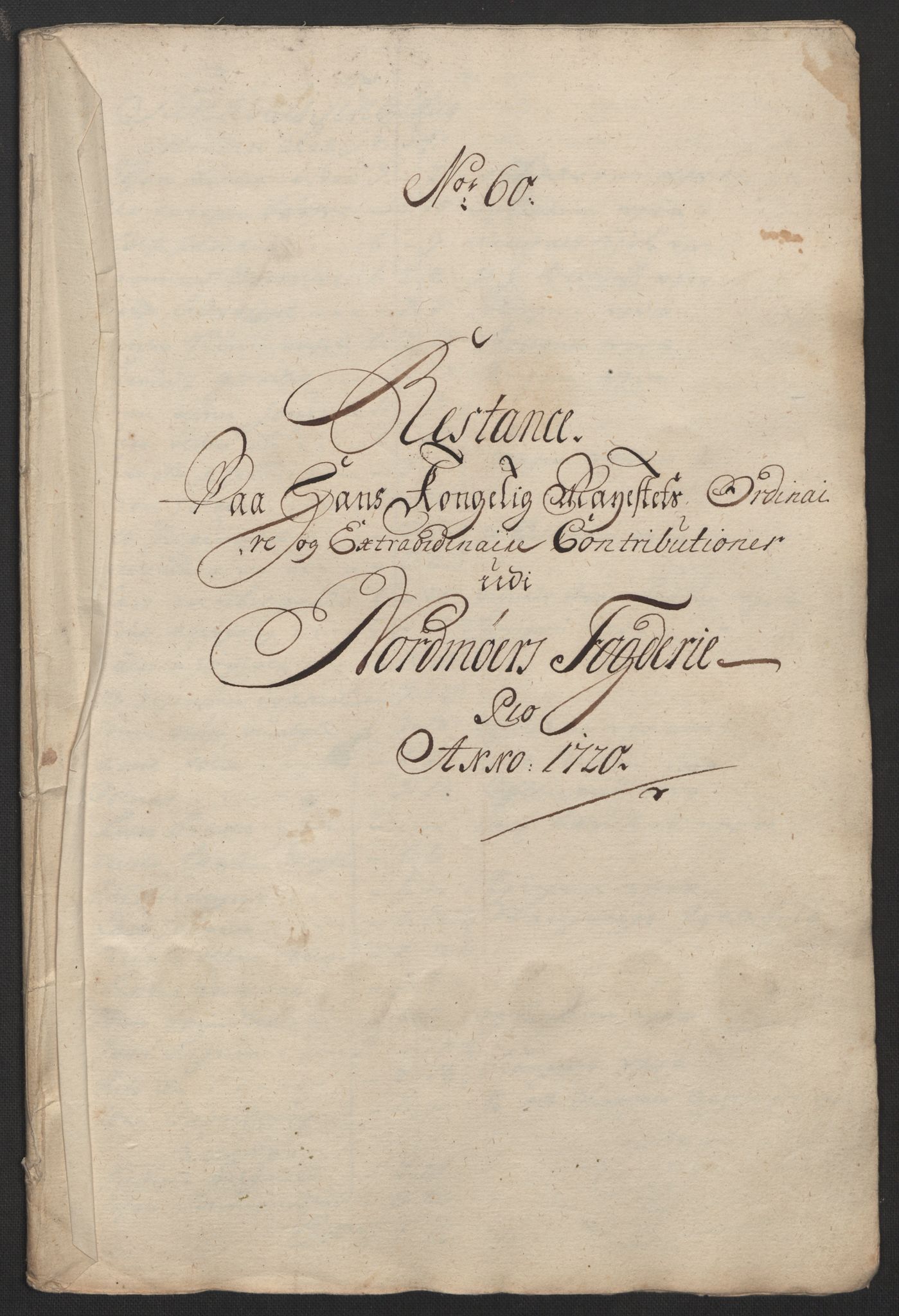 Rentekammeret inntil 1814, Reviderte regnskaper, Fogderegnskap, AV/RA-EA-4092/R56/L3753: Fogderegnskap Nordmøre, 1720, s. 525