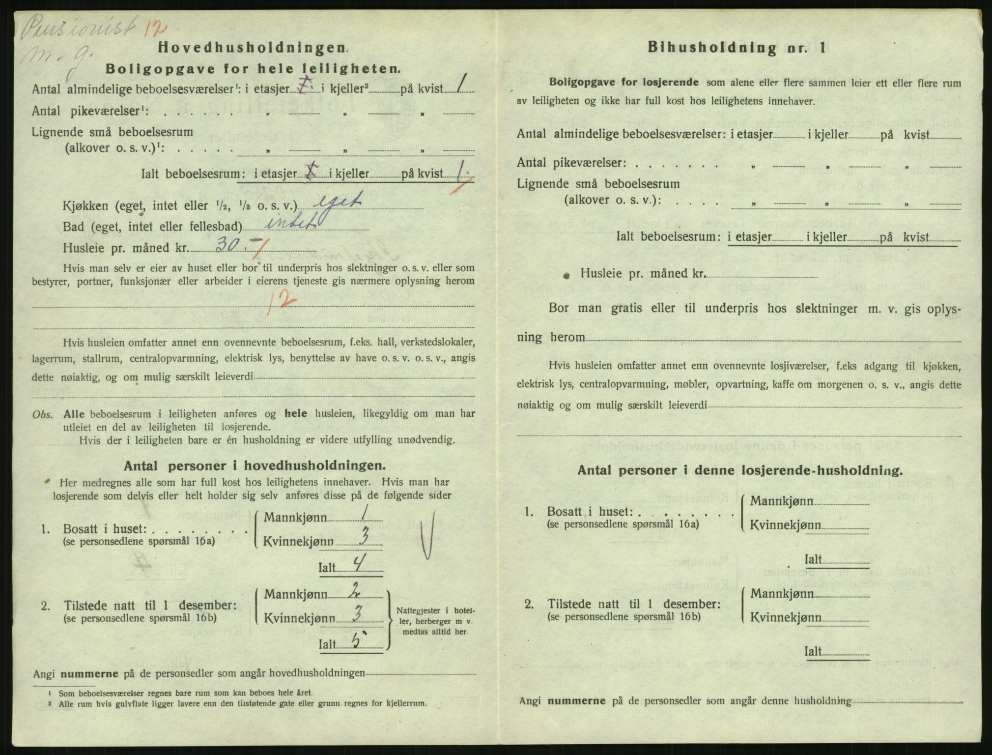 SAH, Folketelling 1920 for 0501 Lillehammer kjøpstad, 1920, s. 3425