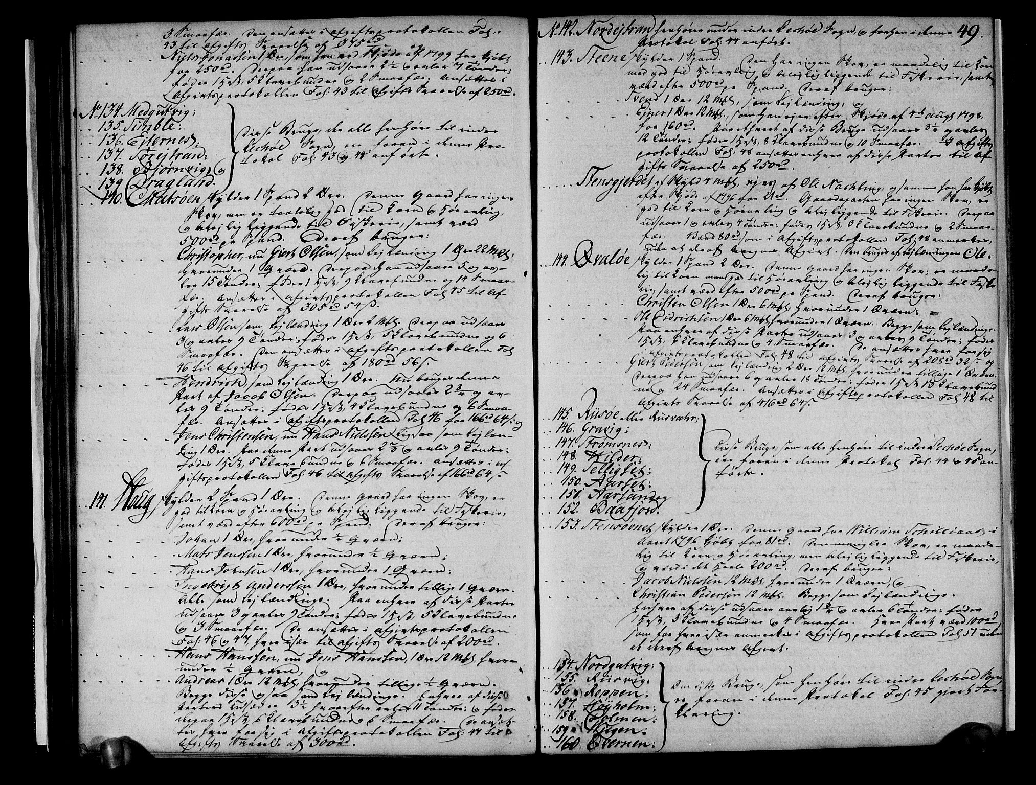 Rentekammeret inntil 1814, Realistisk ordnet avdeling, AV/RA-EA-4070/N/Ne/Nea/L0153: Namdalen fogderi. Deliberasjonsprotokoll, 1803, s. 50