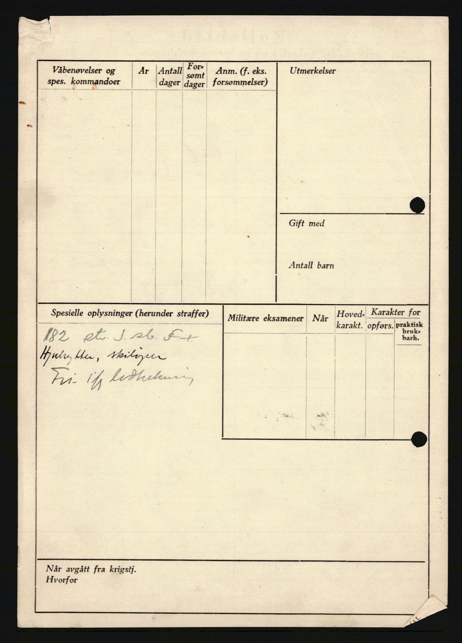 Forsvaret, Troms infanteriregiment nr. 16, AV/RA-RAFA-3146/P/Pa/L0018: Rulleblad for regimentets menige mannskaper, årsklasse 1934, 1934, s. 256