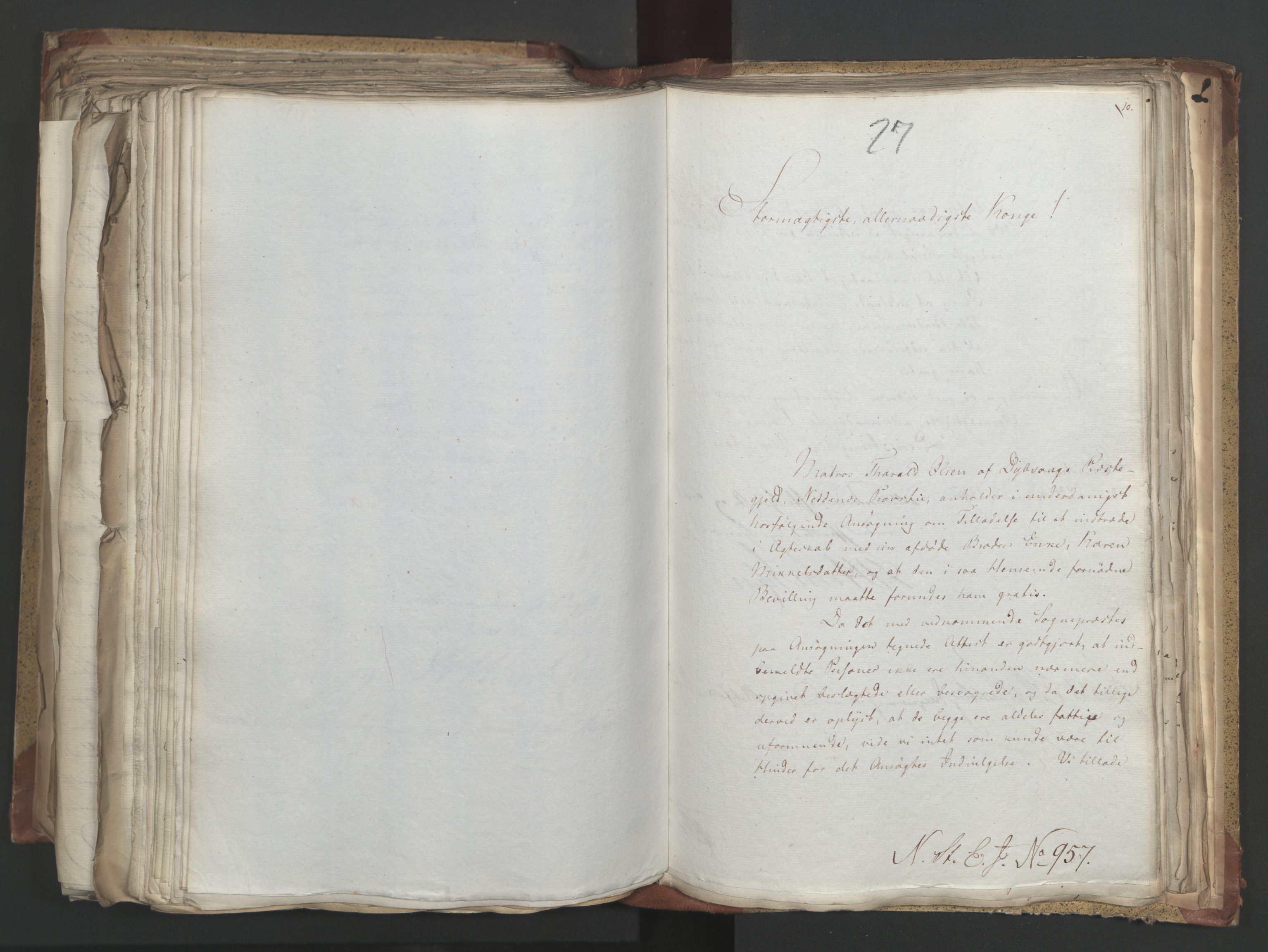 Statsrådsavdelingen i Stockholm, AV/RA-S-1003/D/Da/L0004: Regjeringsinnstillinger nr. 788-999, 1815, s. 402