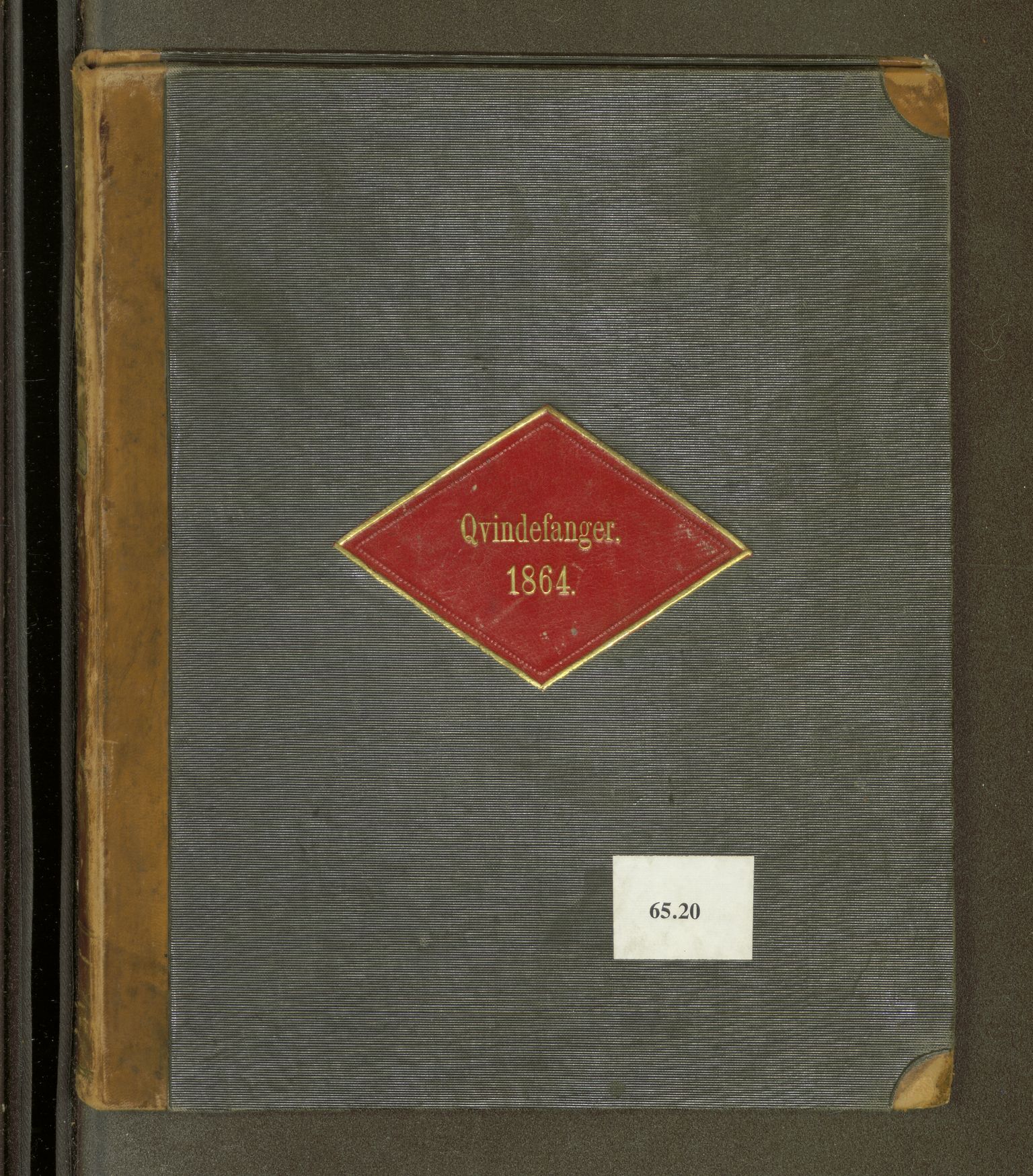 Trondheim tukthus, AV/SAT-A-4619/05/65/L0020: 65.20 Fangeprotokoll, 1864