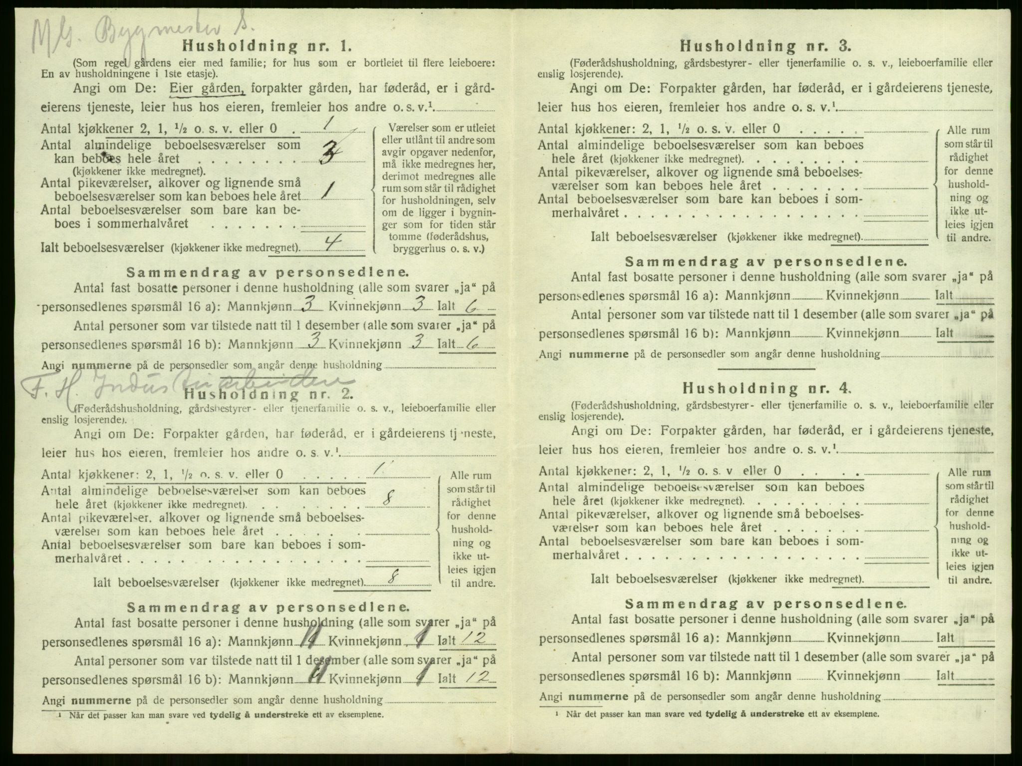 SAKO, Folketelling 1920 for 0724 Sandeherred herred, 1920, s. 1121