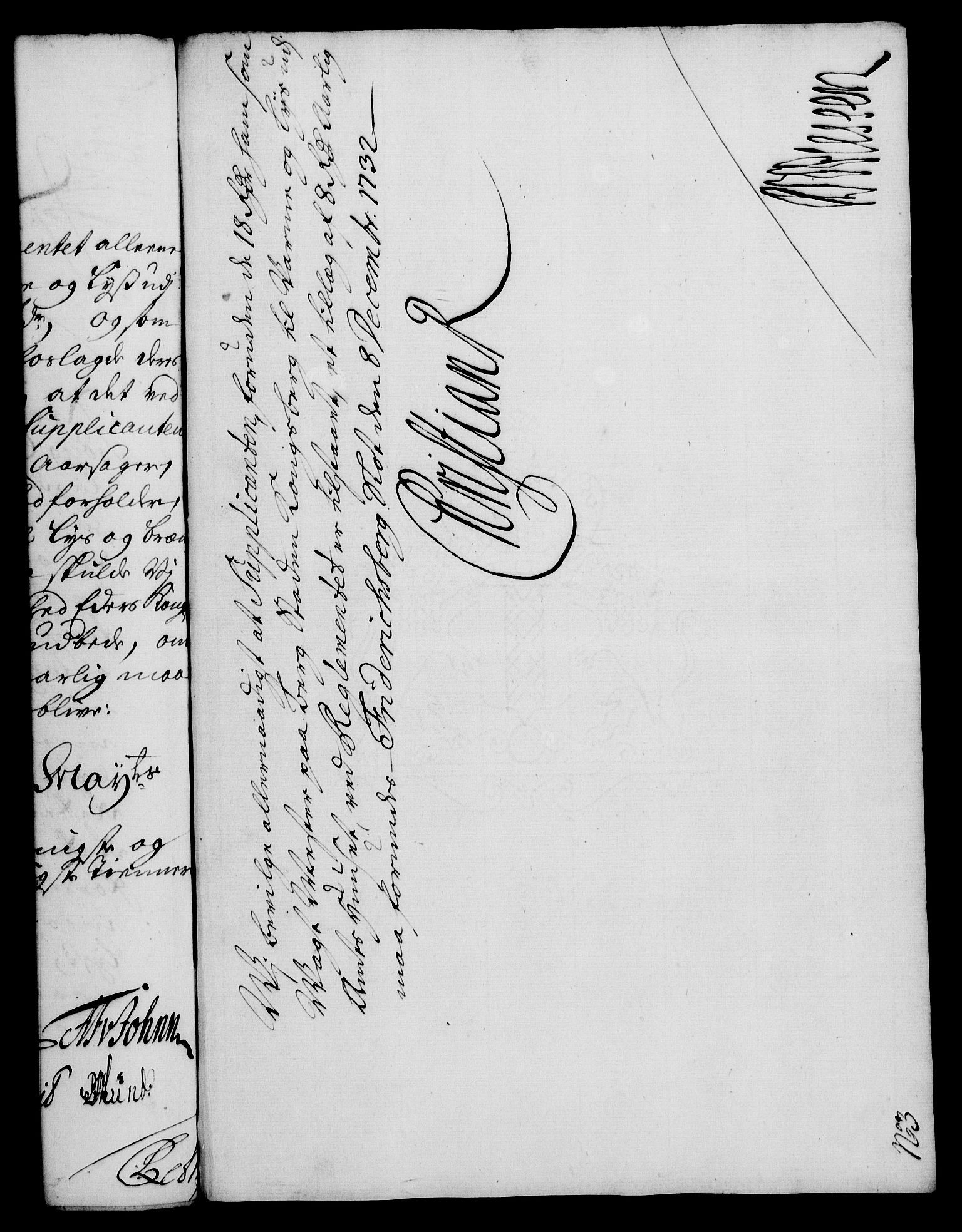 Rentekammeret, Kammerkanselliet, RA/EA-3111/G/Gf/Gfa/L0015: Norsk relasjons- og resolusjonsprotokoll (merket RK 52.15), 1732, s. 411