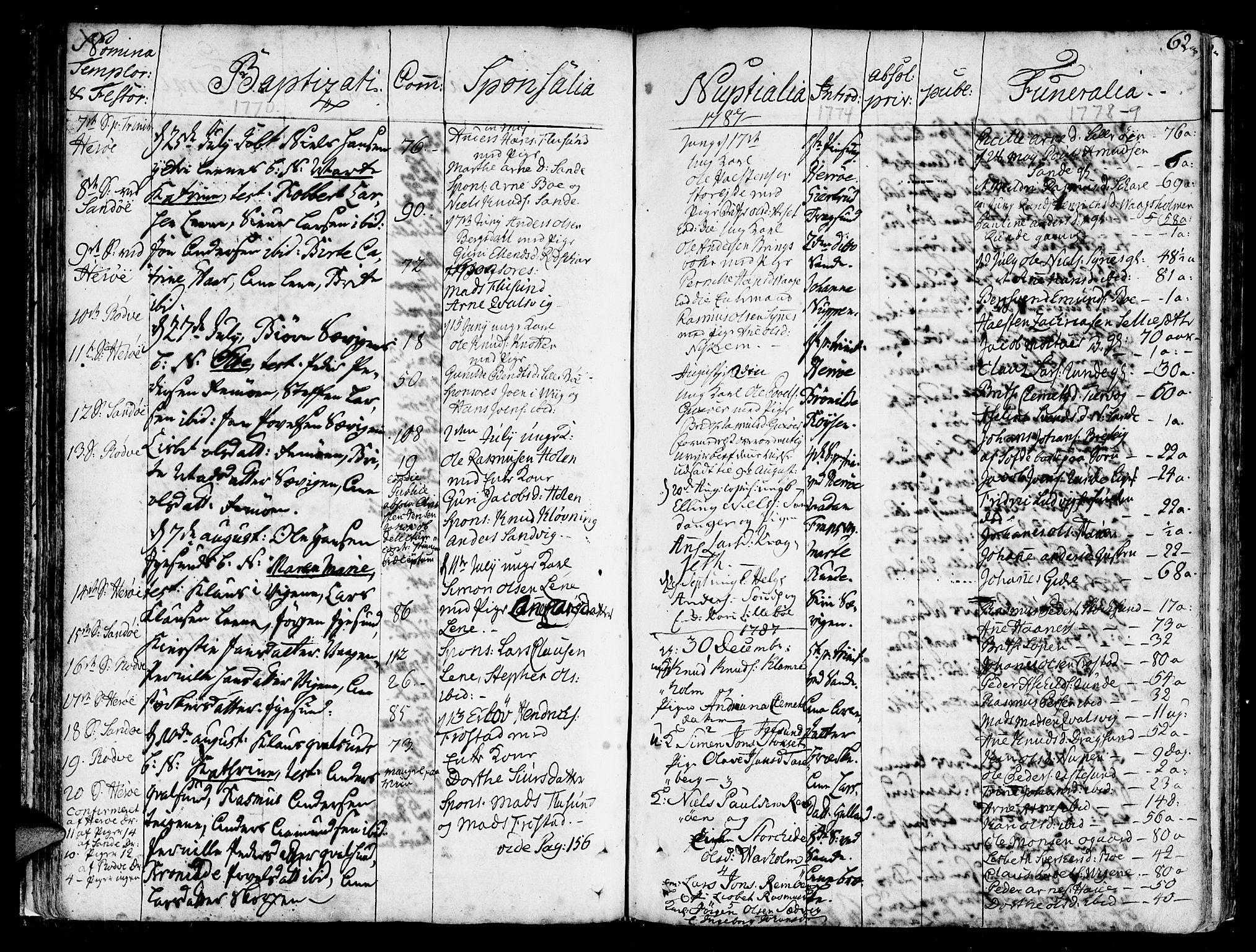 Ministerialprotokoller, klokkerbøker og fødselsregistre - Møre og Romsdal, AV/SAT-A-1454/507/L0067: Ministerialbok nr. 507A02, 1767-1788, s. 62
