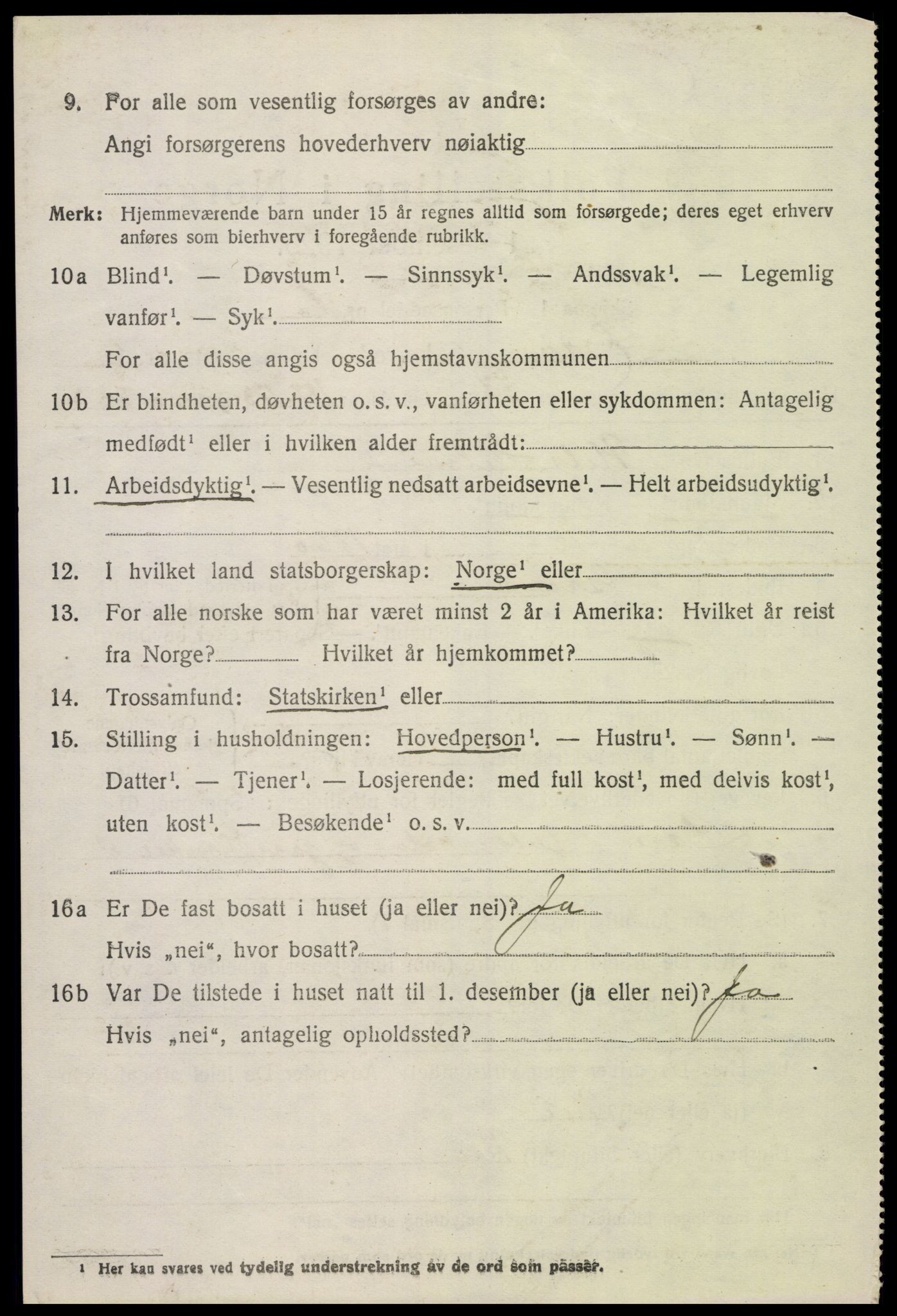 SAH, Folketelling 1920 for 0534 Gran herred, 1920, s. 8962