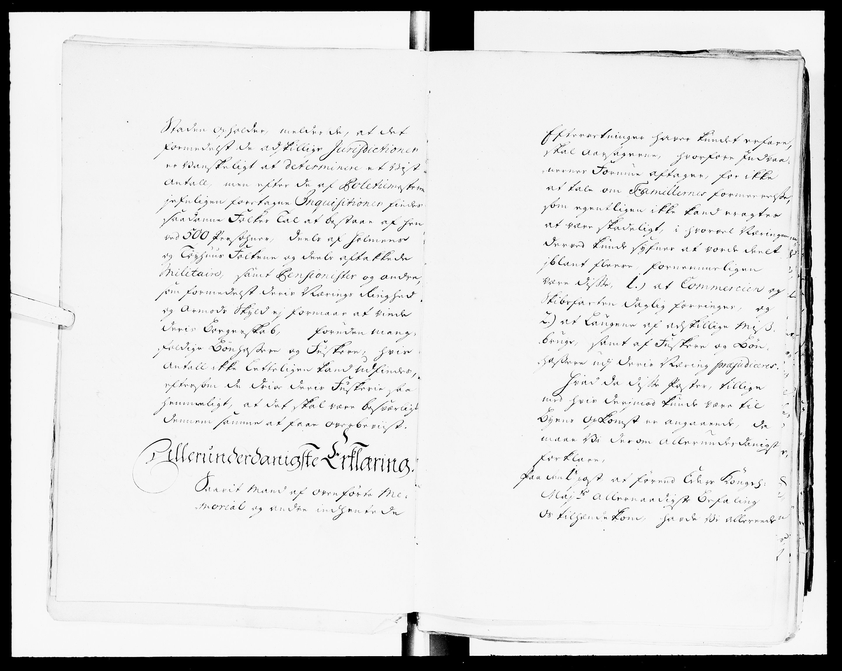 Kommercekollegiet, Dansk-Norske Sekretariat (1736-1771) / Kommercedeputationen (1771-1773), DRA/A-0002/-/002: Forestillinger, 1738-1740