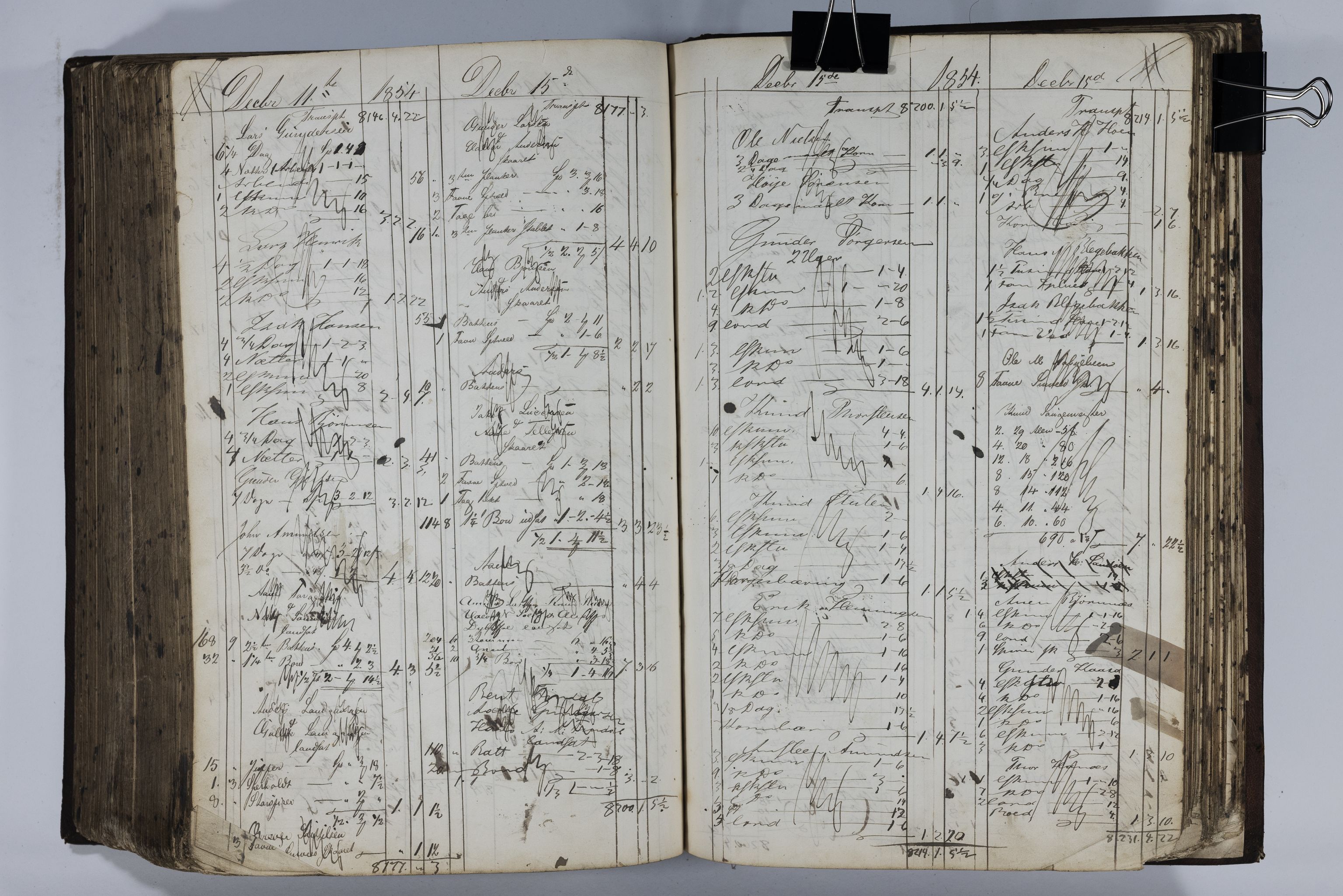 Blehr/ Kjellestad, TEMU/TGM-A-1212/R/Ra/L0005: Hugste bog, 1850-1855, s. 585