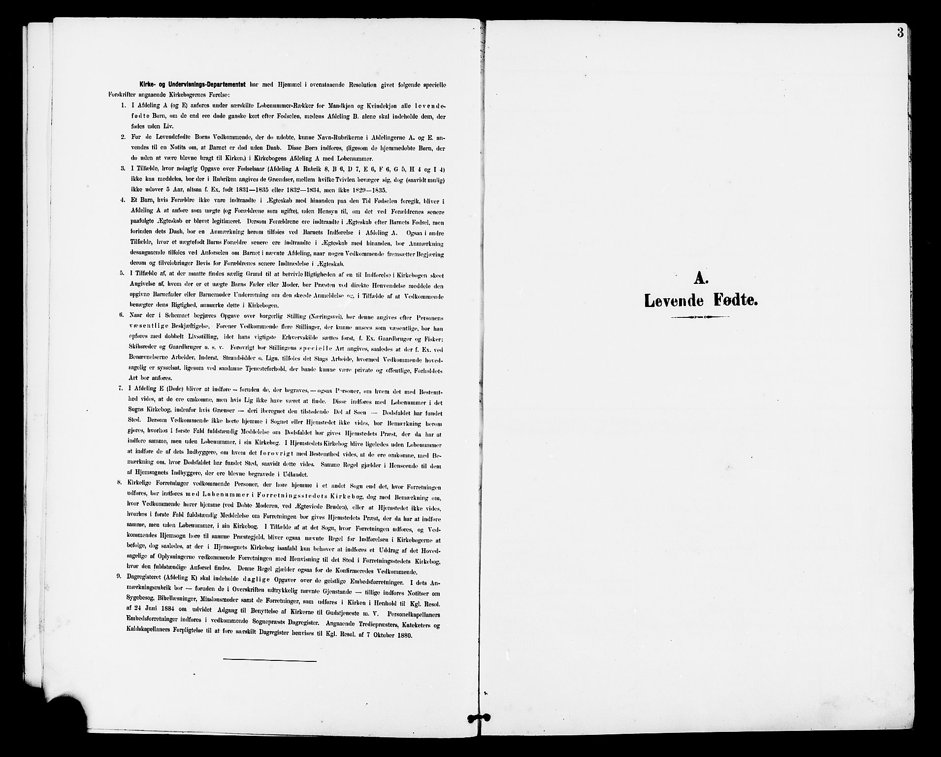 Tysvær sokneprestkontor, SAST/A -101864/H/Ha/Haa/L0008: Ministerialbok nr. A 8, 1897-1912, s. 3