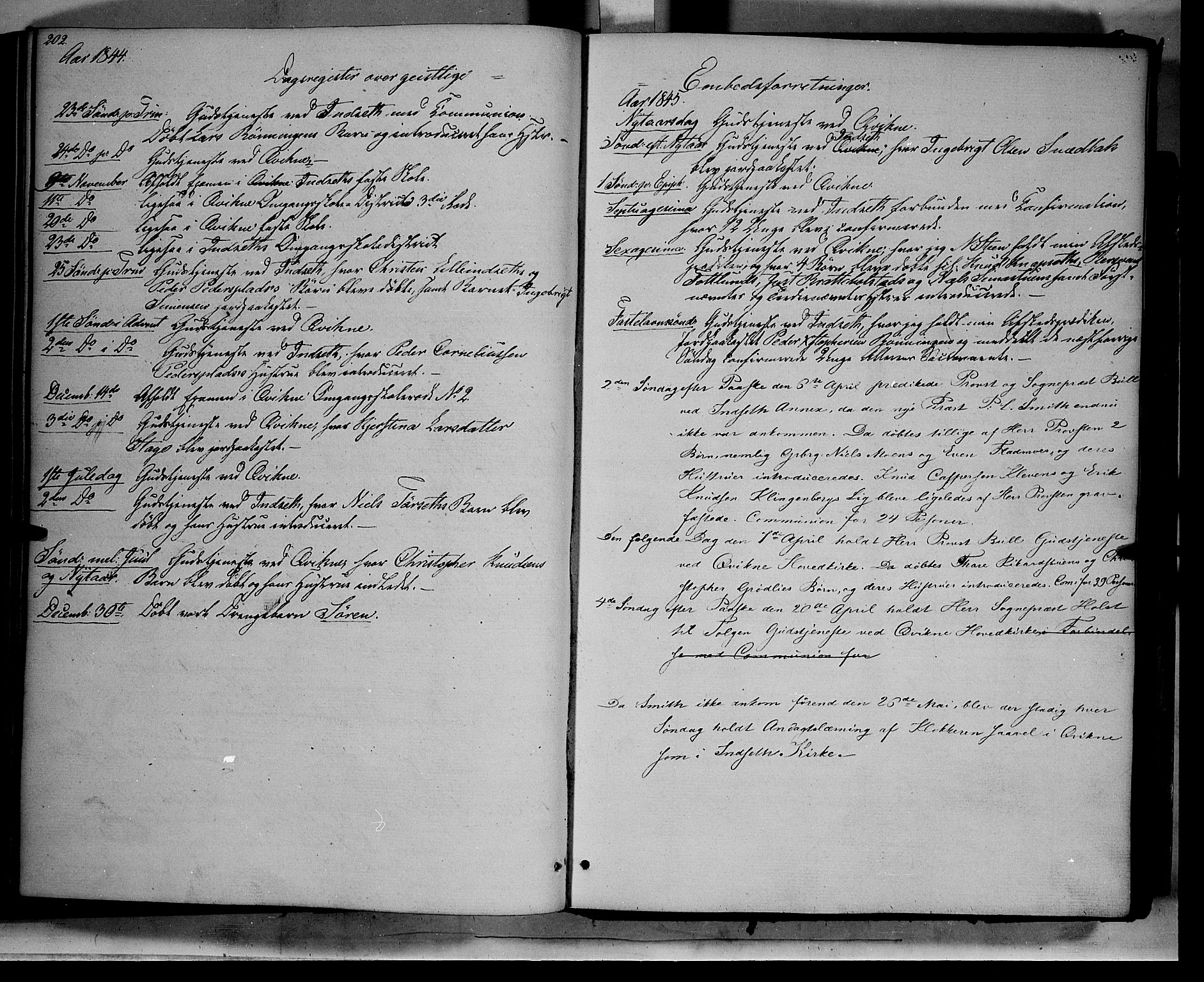 Kvikne prestekontor, AV/SAH-PREST-064/H/Ha/Haa/L0005: Ministerialbok nr. 5, 1841-1862, s. 202