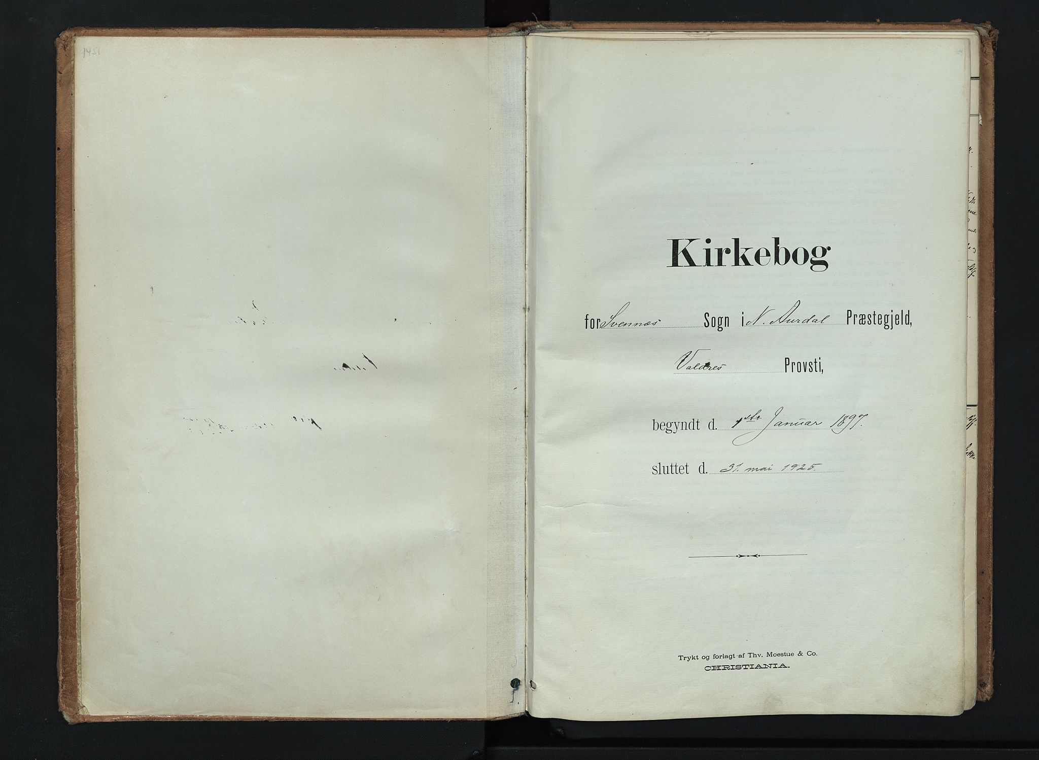 Nord-Aurdal prestekontor, SAH/PREST-132/H/Ha/Haa/L0016: Ministerialbok nr. 16, 1897-1925